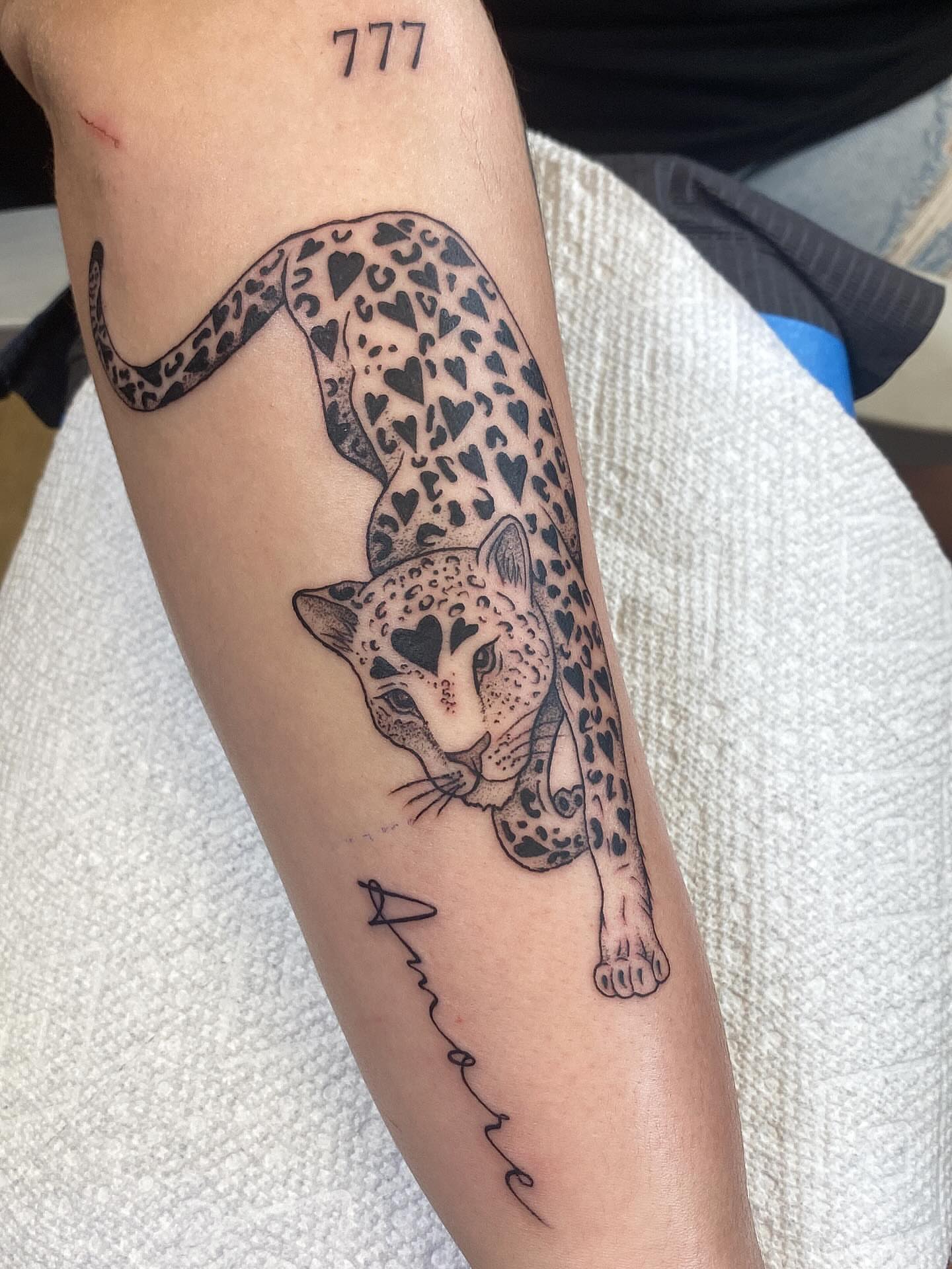 Tattoo by @caseydohnertattoos — black_and_grey