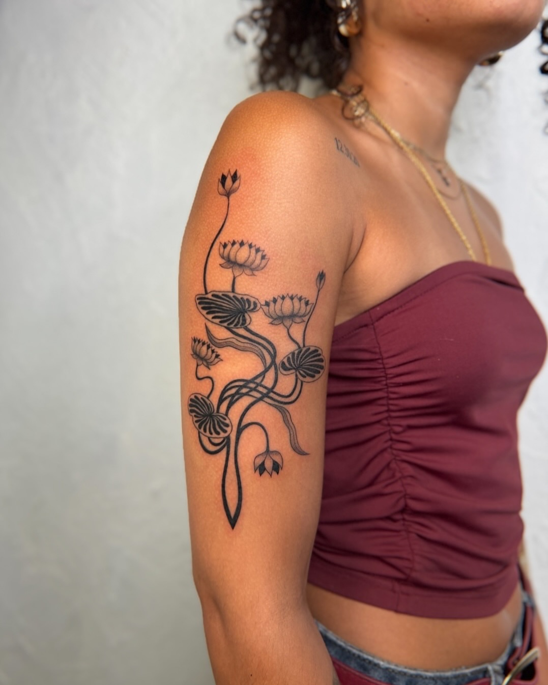 Tattoo by @finickyink — black_and_grey