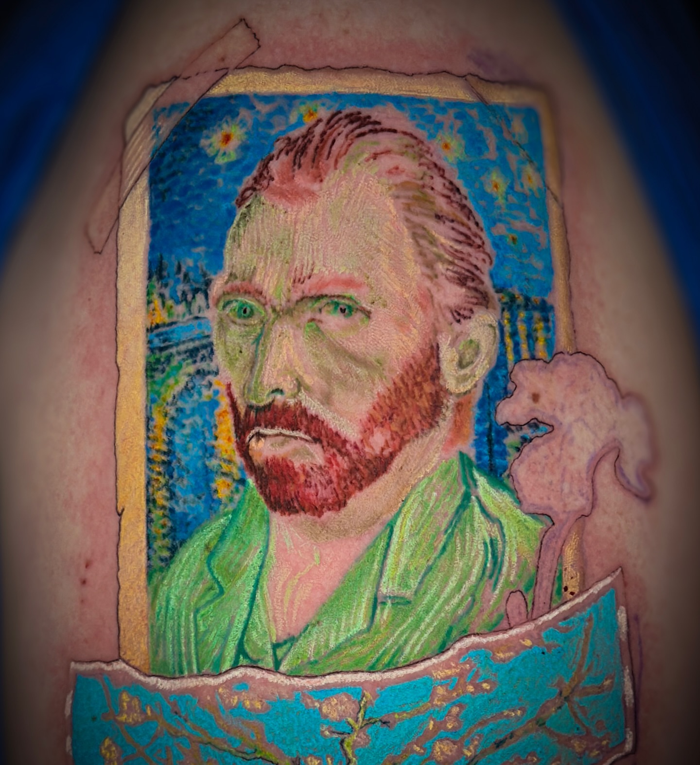 Tattoo by @nathanphillips_art — dotwork, realism