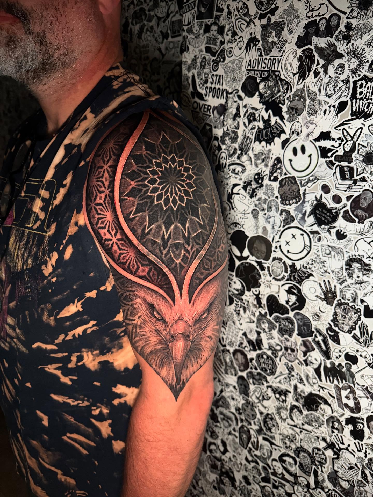 Tattoo by @kee.tattoos — geometric, realism
