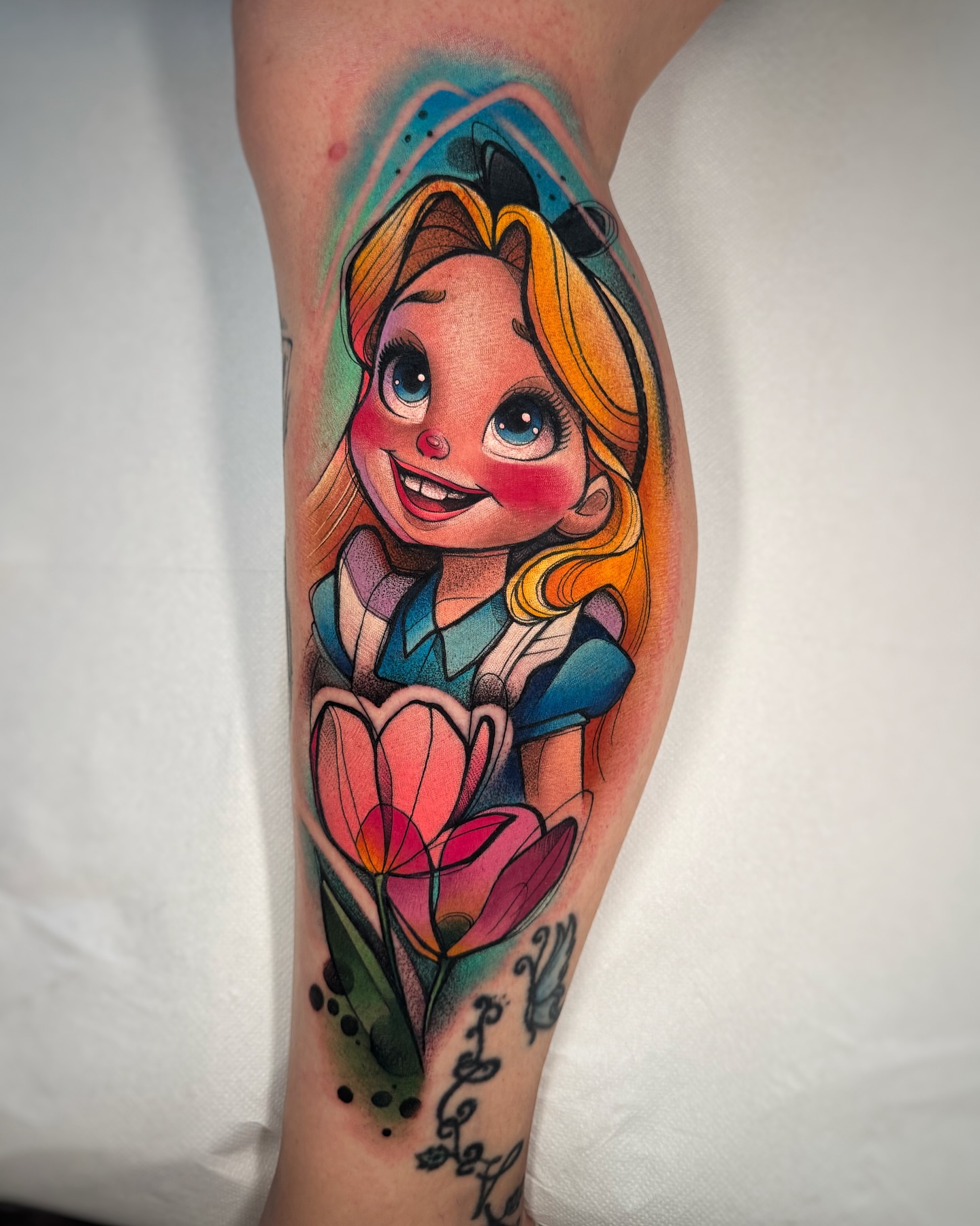 Tattoo by @martapoisontattoo โ new_school, illustrative