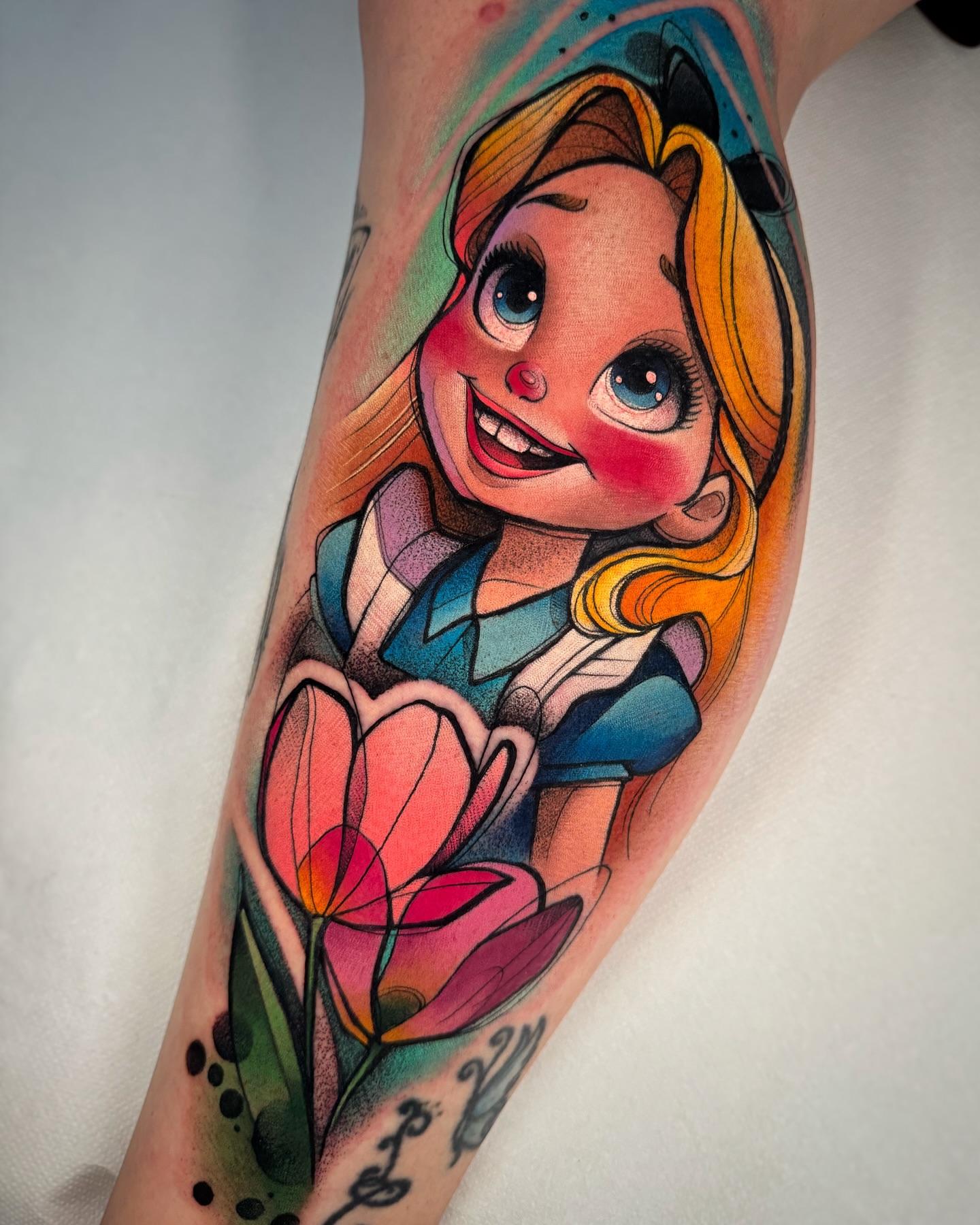 Tattoo by @martapoisontattoo โ illustrative