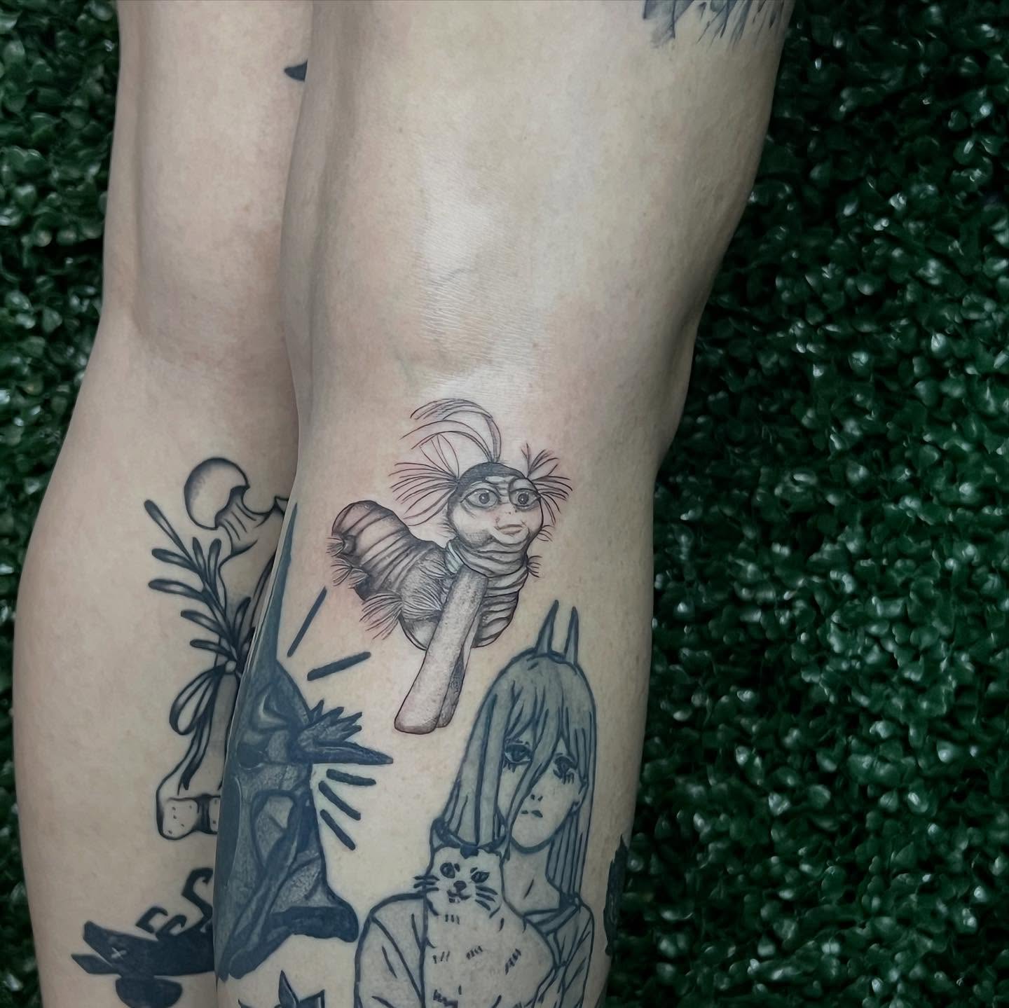 Tattoo by @izzyinktattoos_ — black_and_grey