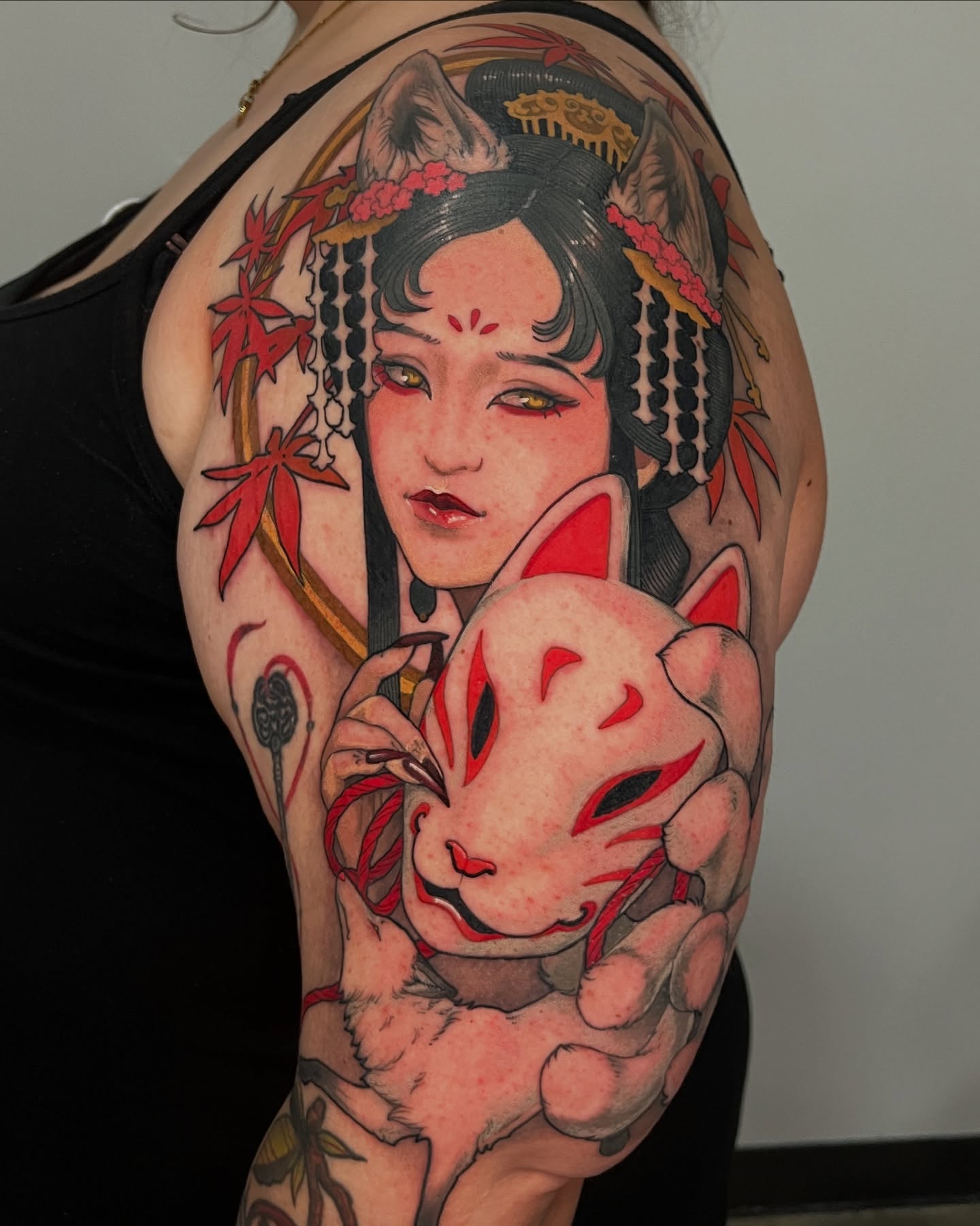 Tattoo by @betsy.ebsen.tattoos — japanese_irezumi, realism