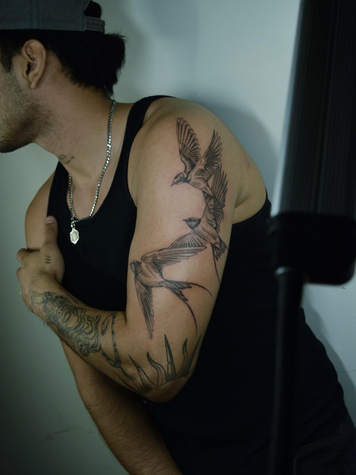 Tattoo by @maalaacaaraa — black_and_grey, realism