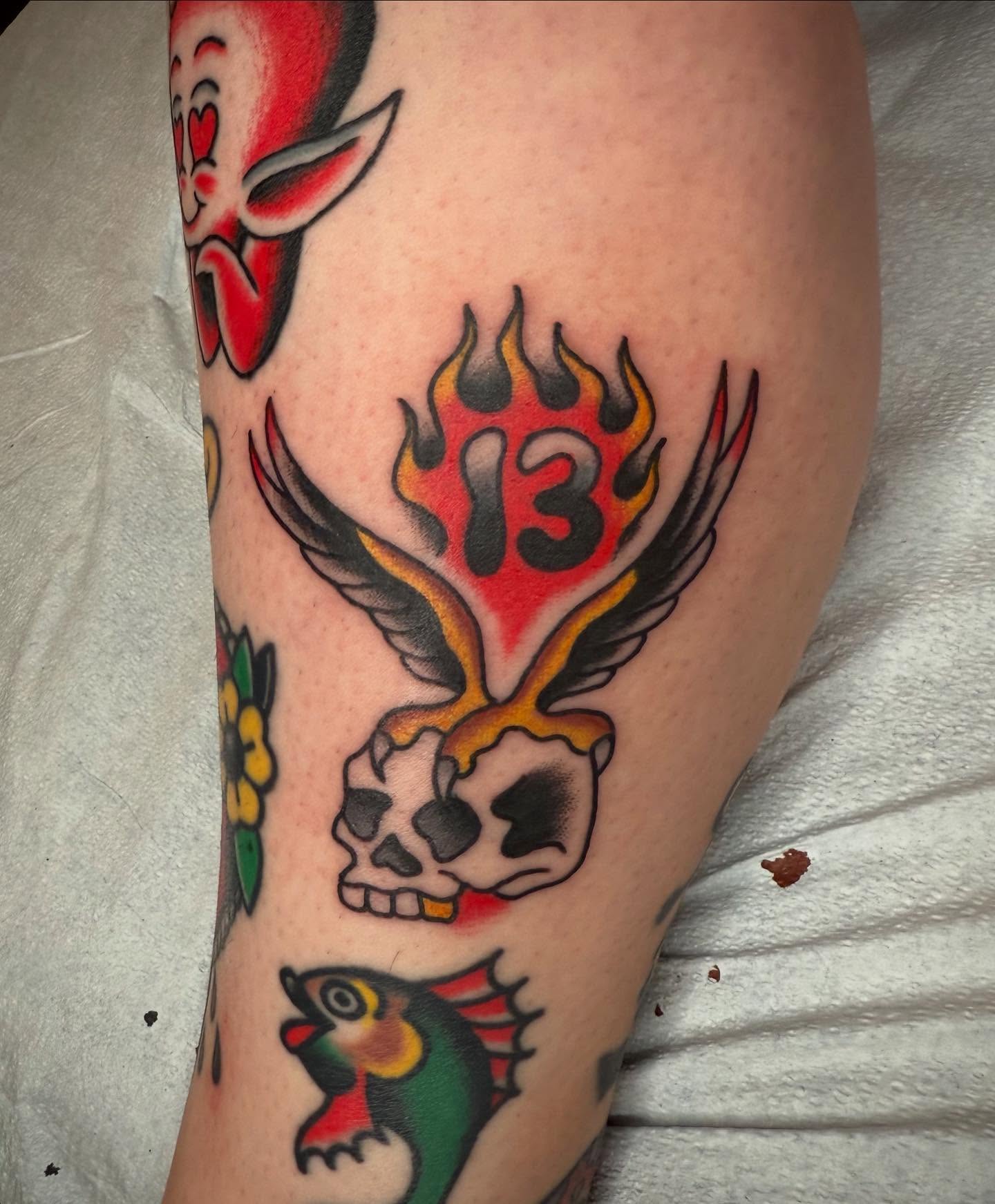 Tattoo by @acdpdx — american_traditional