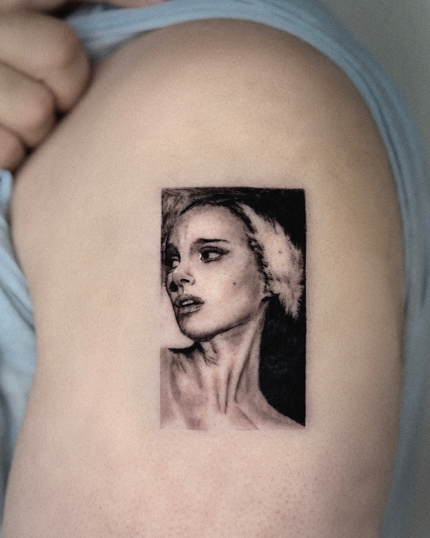 Tattoo by @sove_ink — realism, black_and_grey