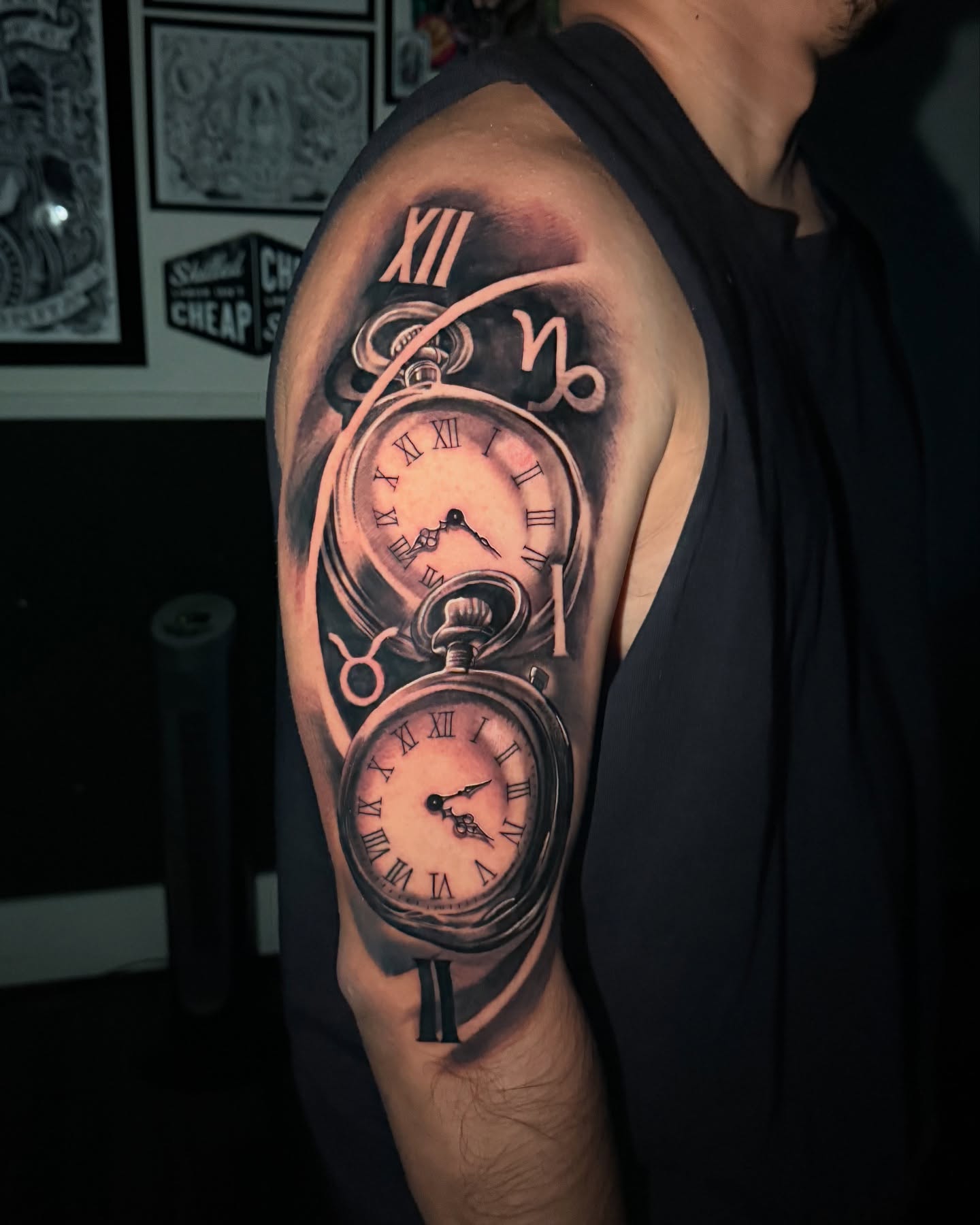 Tattoo by @tattoosbygonzo530 — realism, black_and_grey