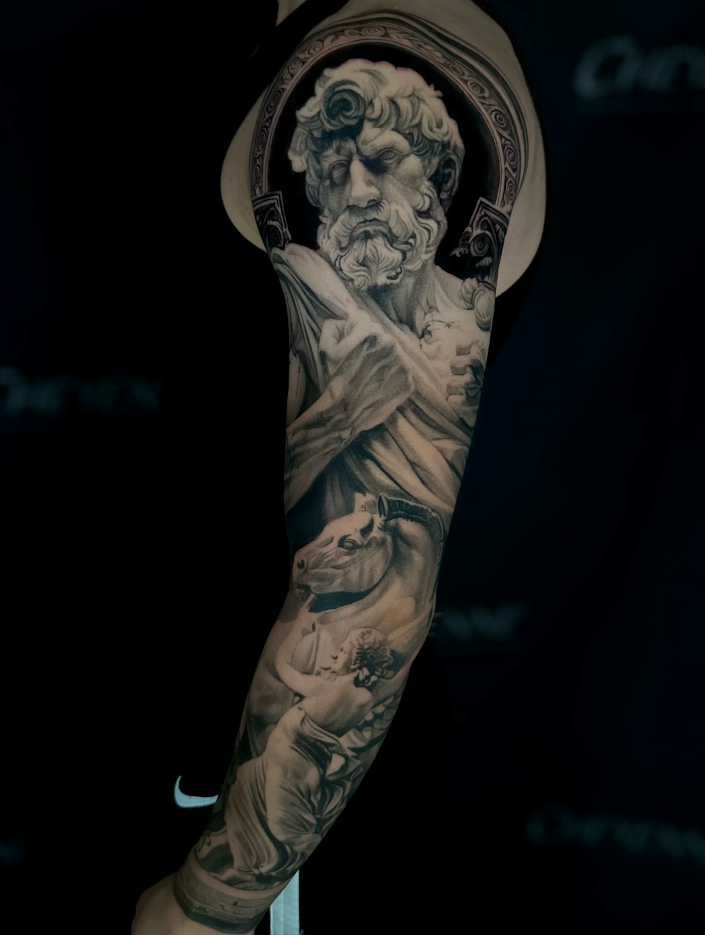 Tattoo work at Villain Arts – Houston