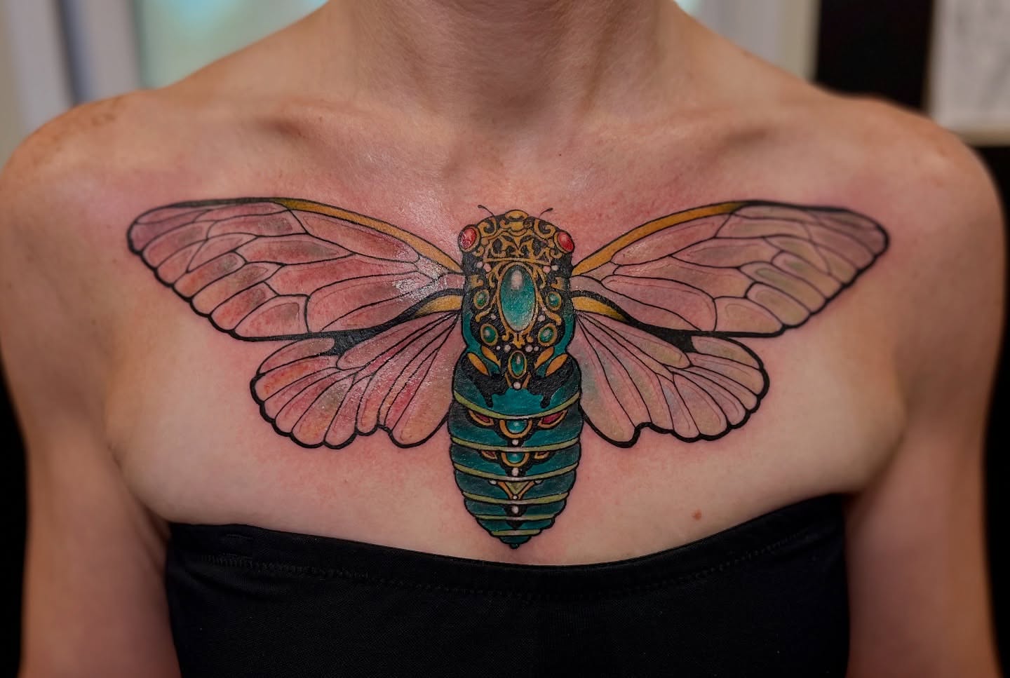 Tattoo by @made_by_mathis — geometric, illustrative