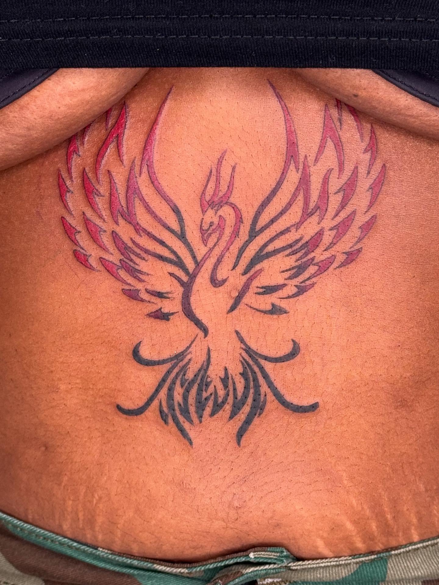 Tattoo by @aarondoestattoos — tribal