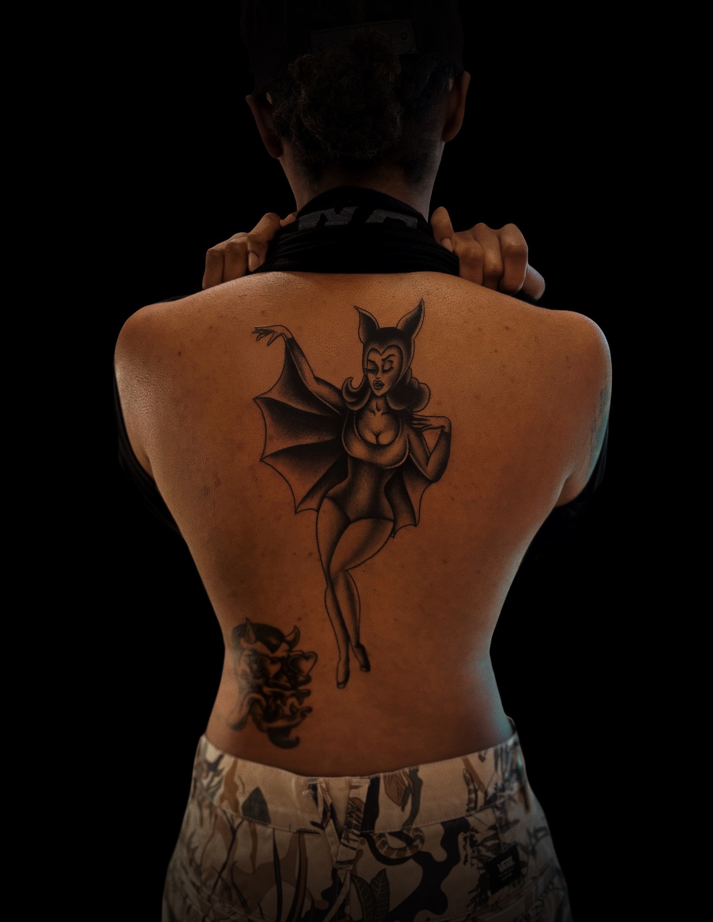 Tattoo by @wizdtattoo — black_and_grey