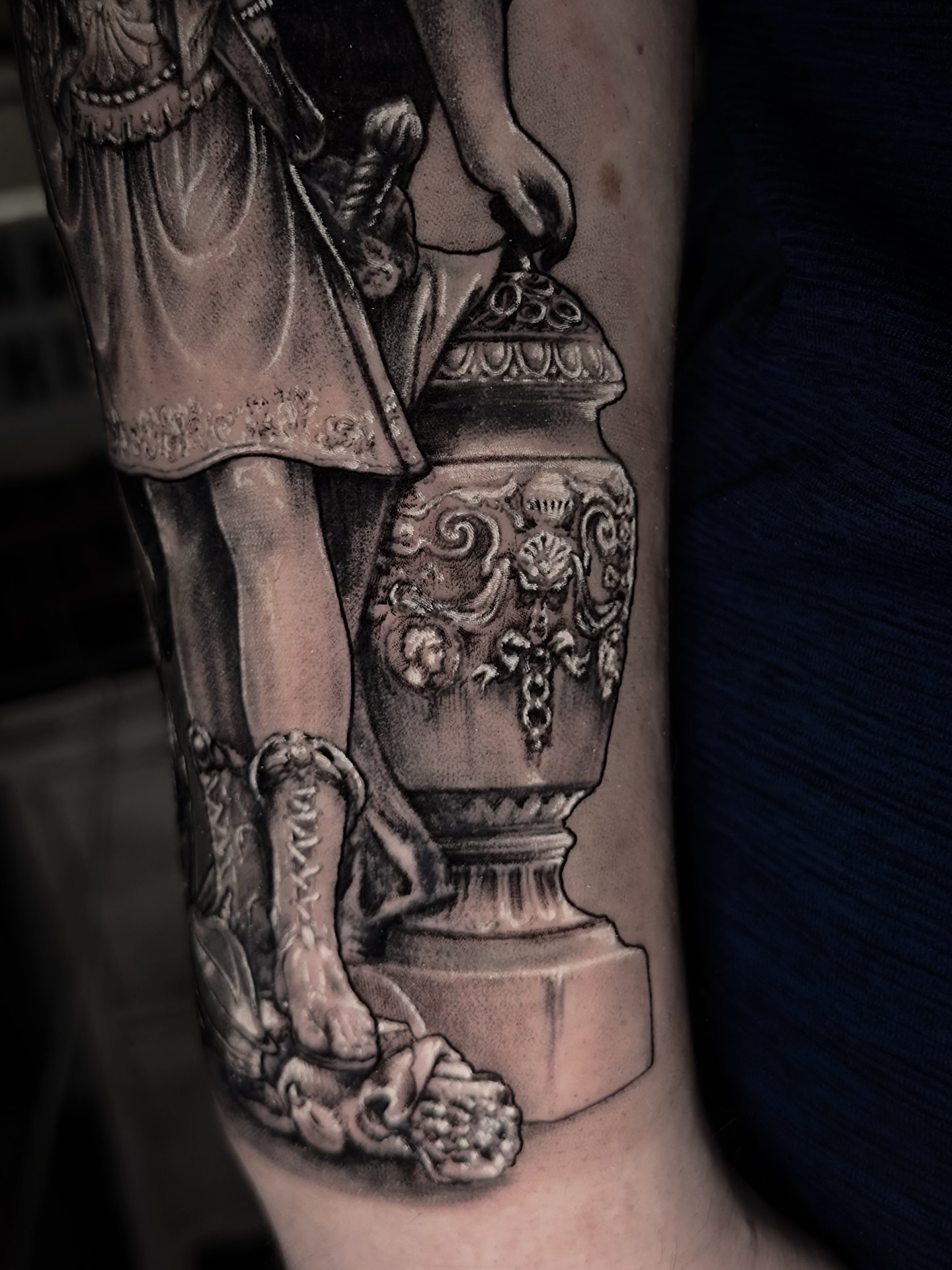 Tattoo by @nathanphillips_art — black_and_grey, realism
