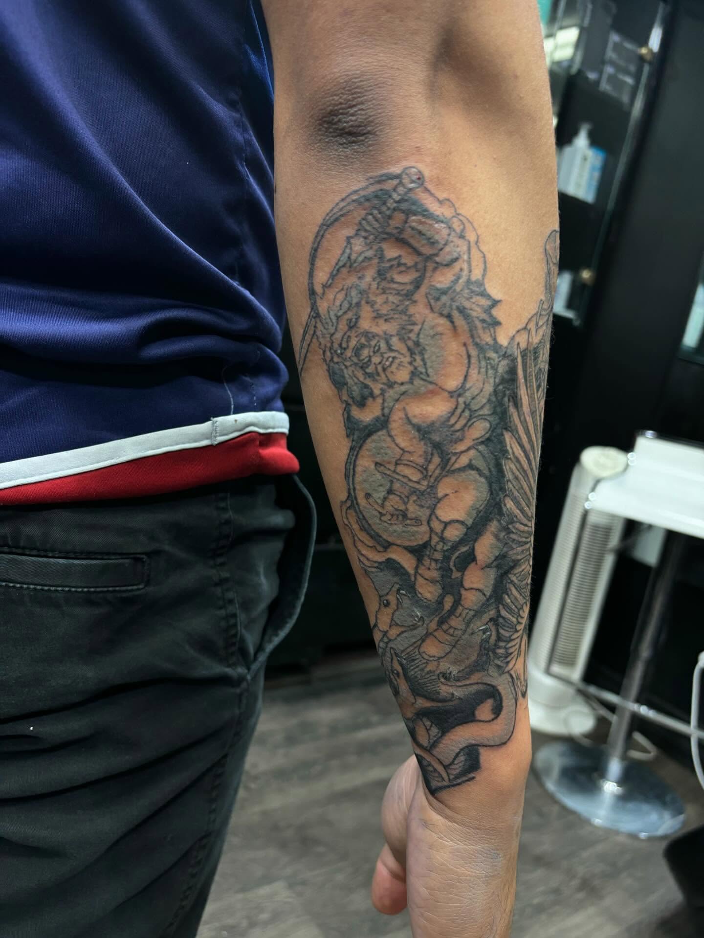 Tattoo by @allthings_comix — japanese_irezumi