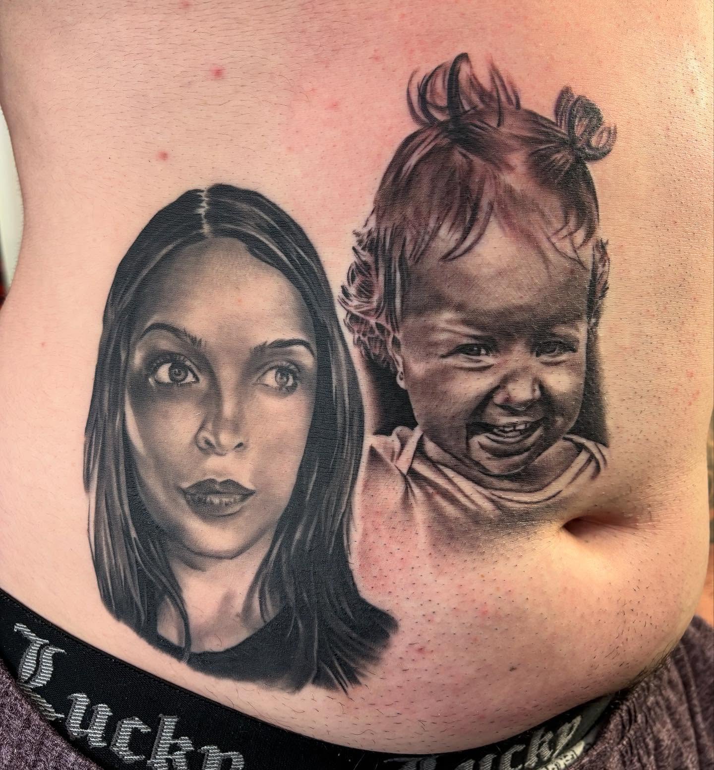 Tattoo by @mikedohertytattoos — realism, black_and_grey