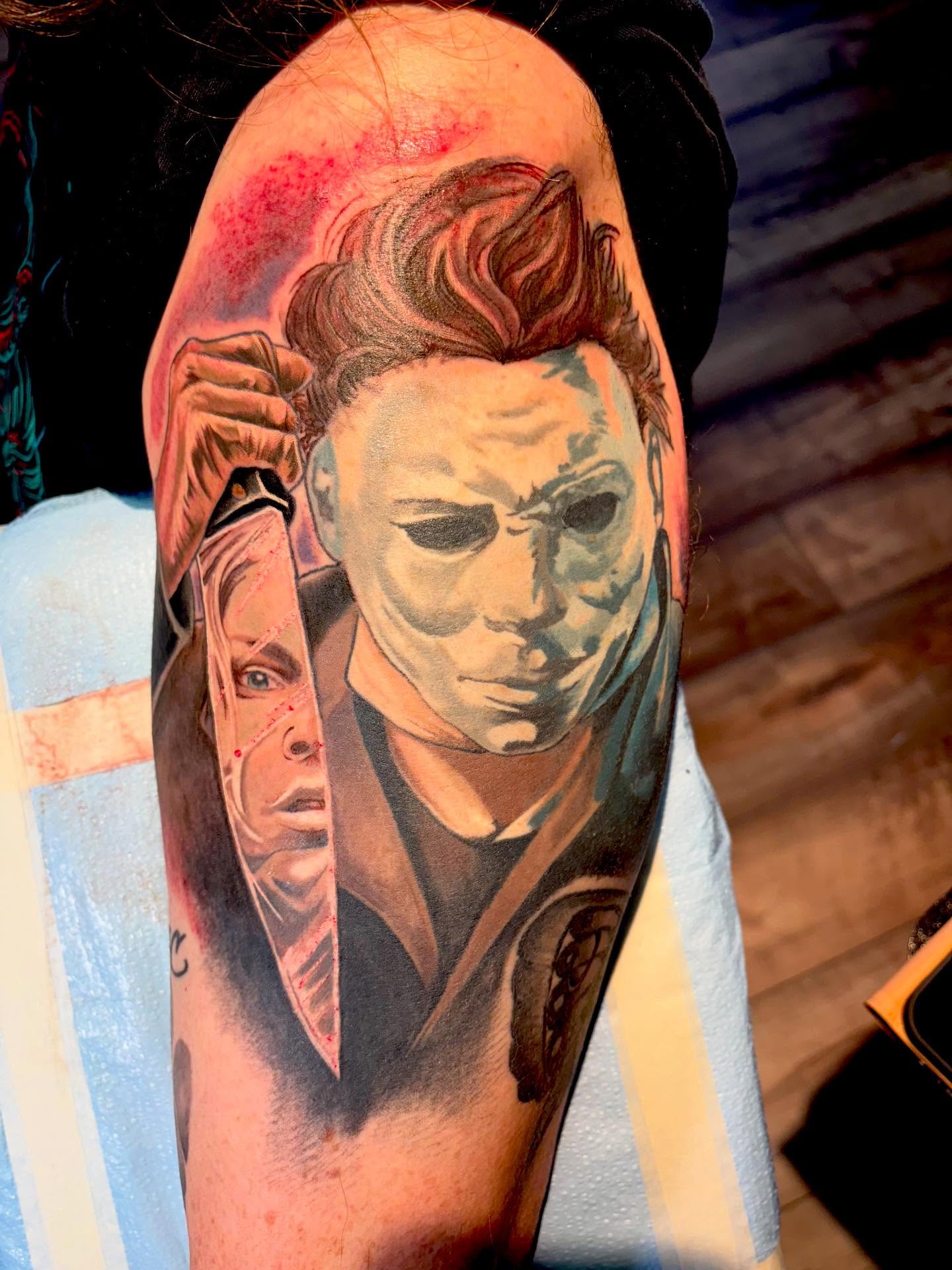 Tattoo by @cynicalprick — realism, dark_realism