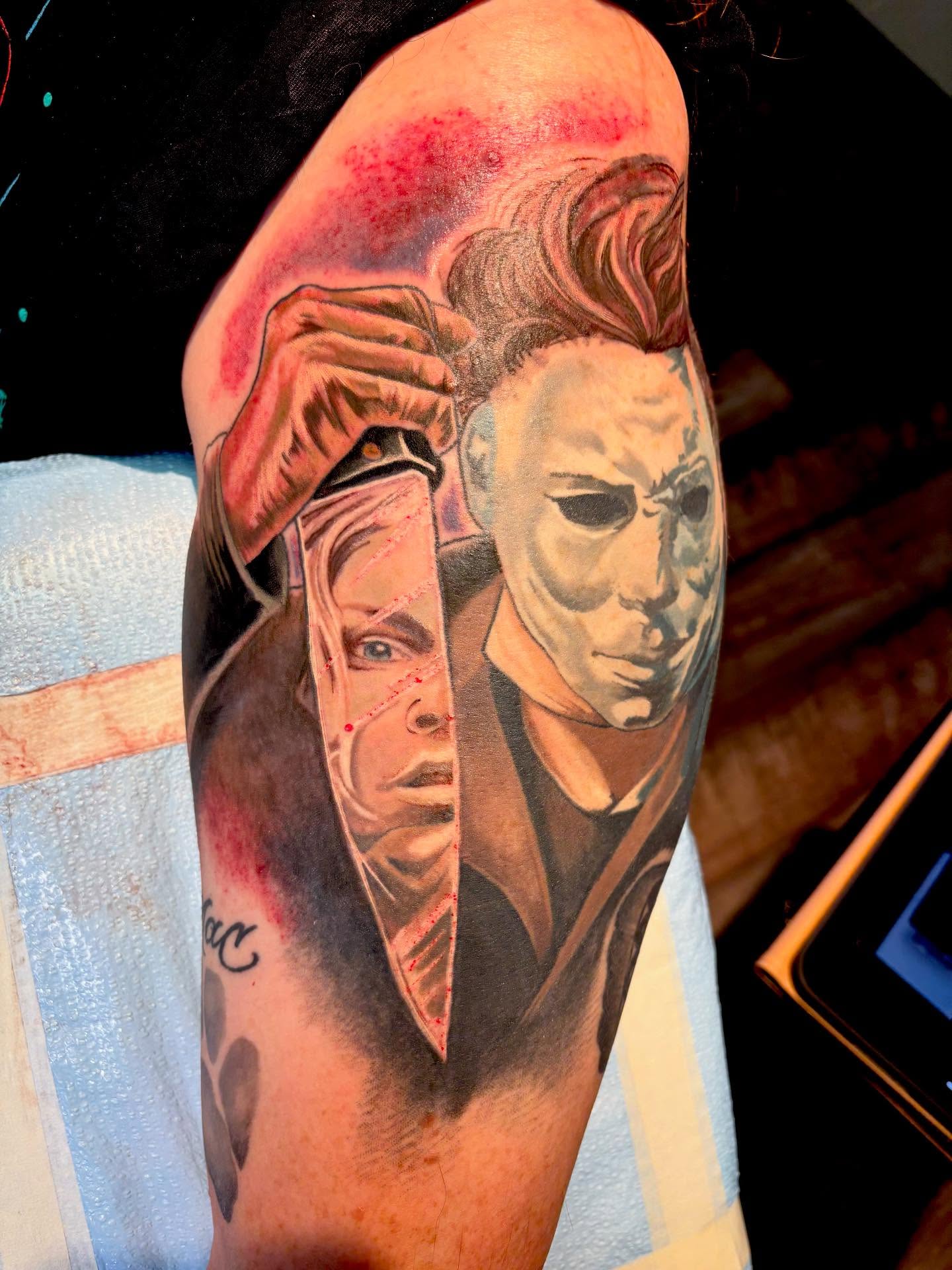 Tattoo by @cynicalprick — realism, dark_realism