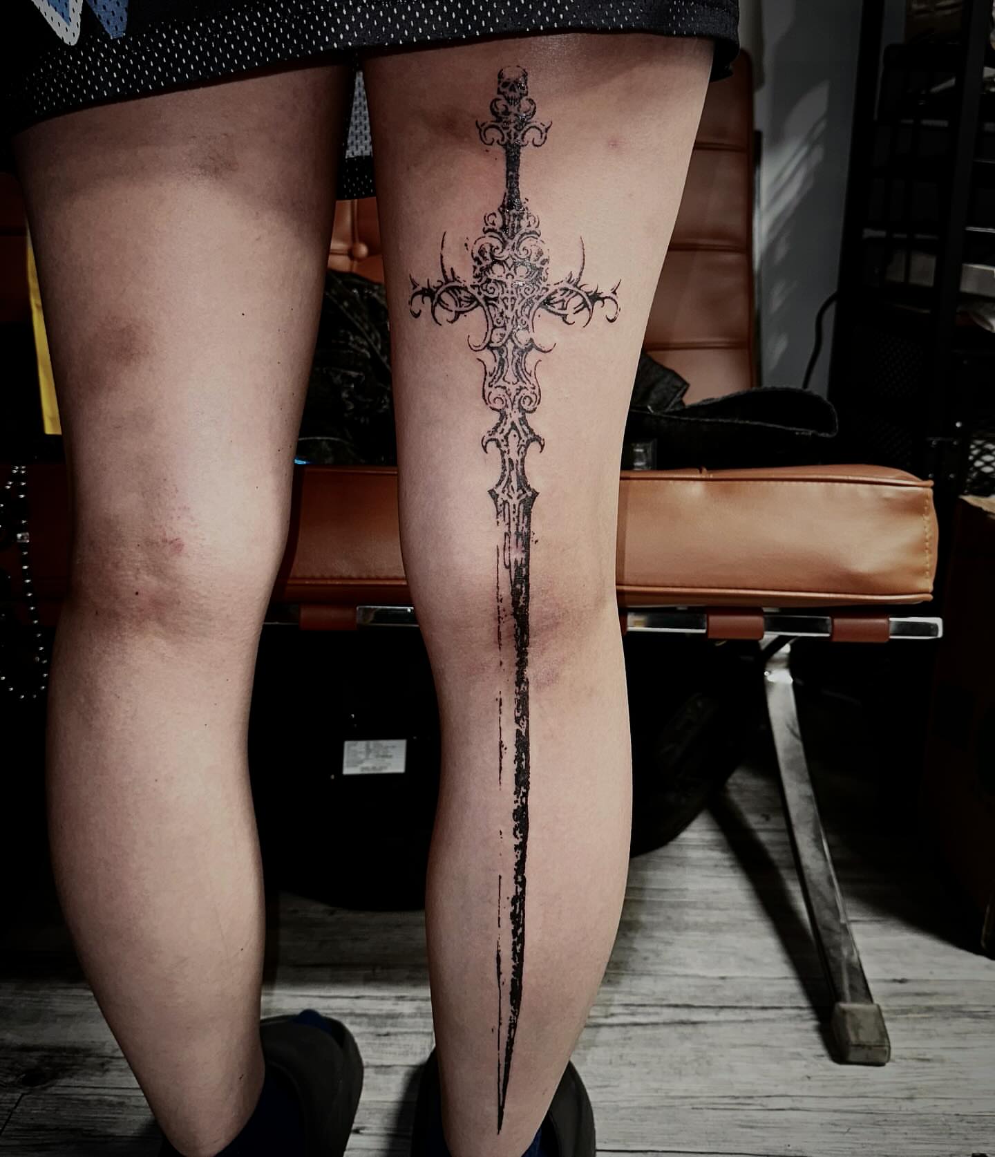 Tattoo by @blacklagoon___ — black_and_grey