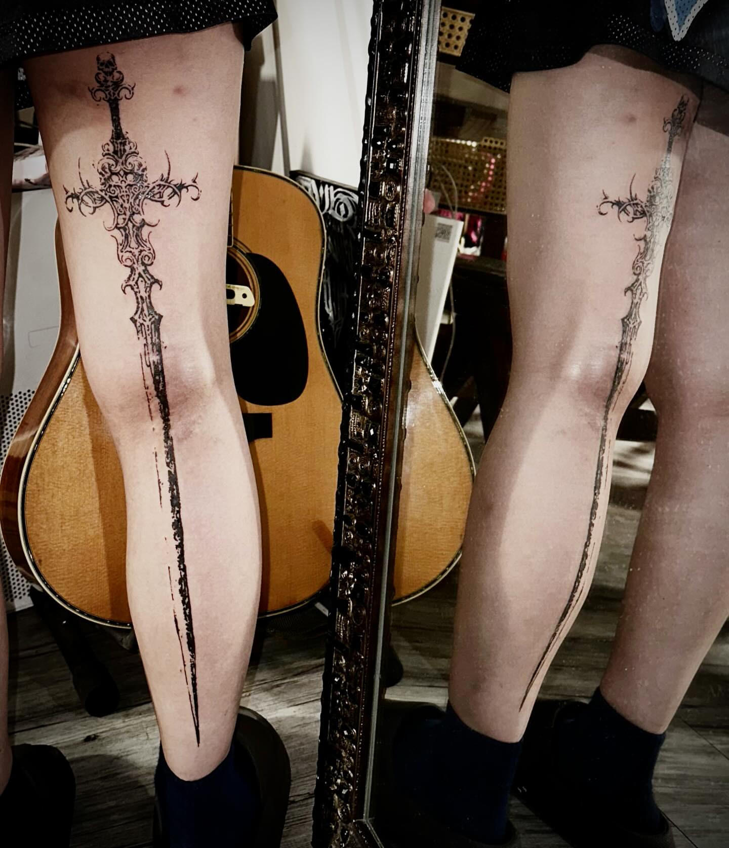 Tattoo by @blacklagoon___ — black_and_grey
