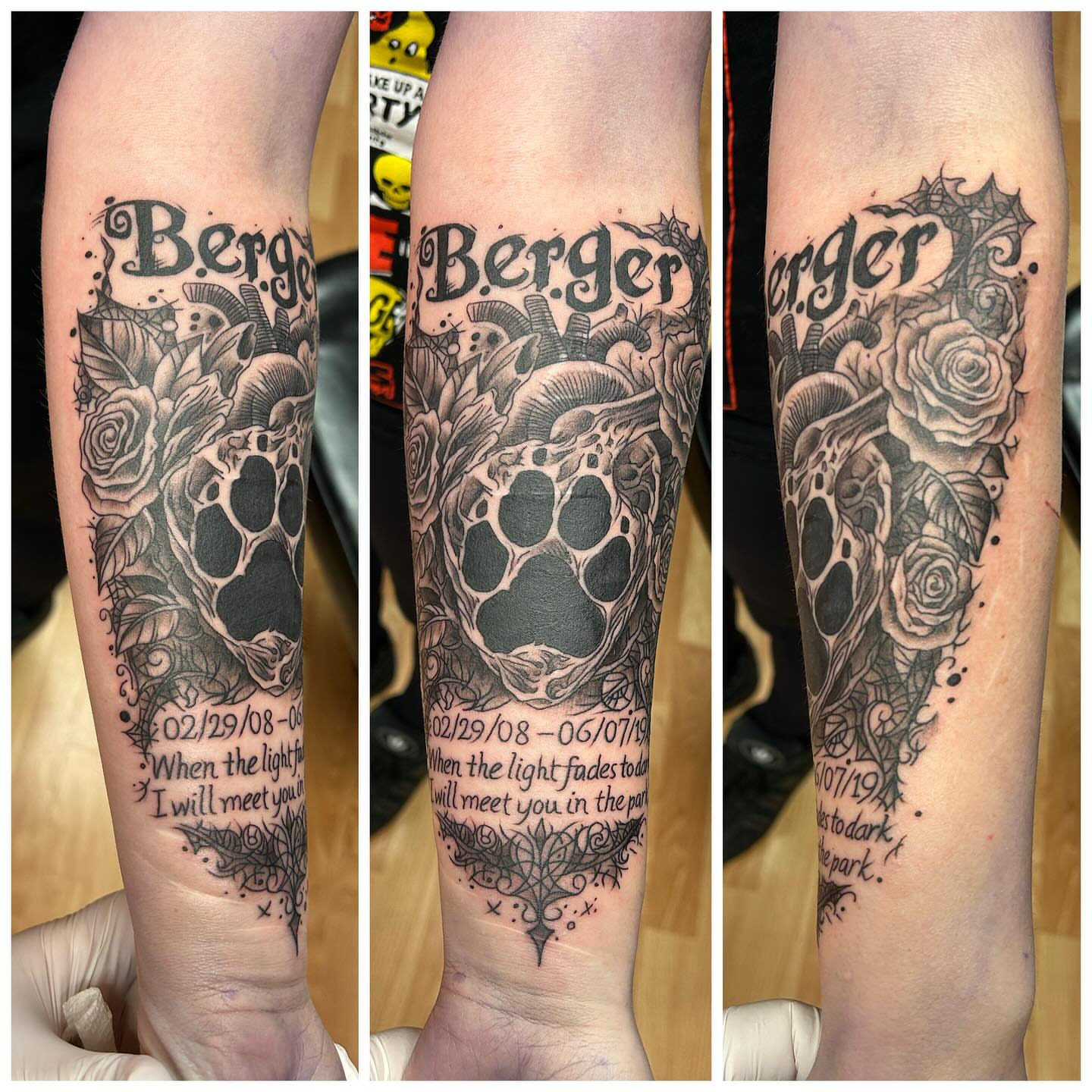 Tattoo by @chris_renaissancetattoos — black_and_grey