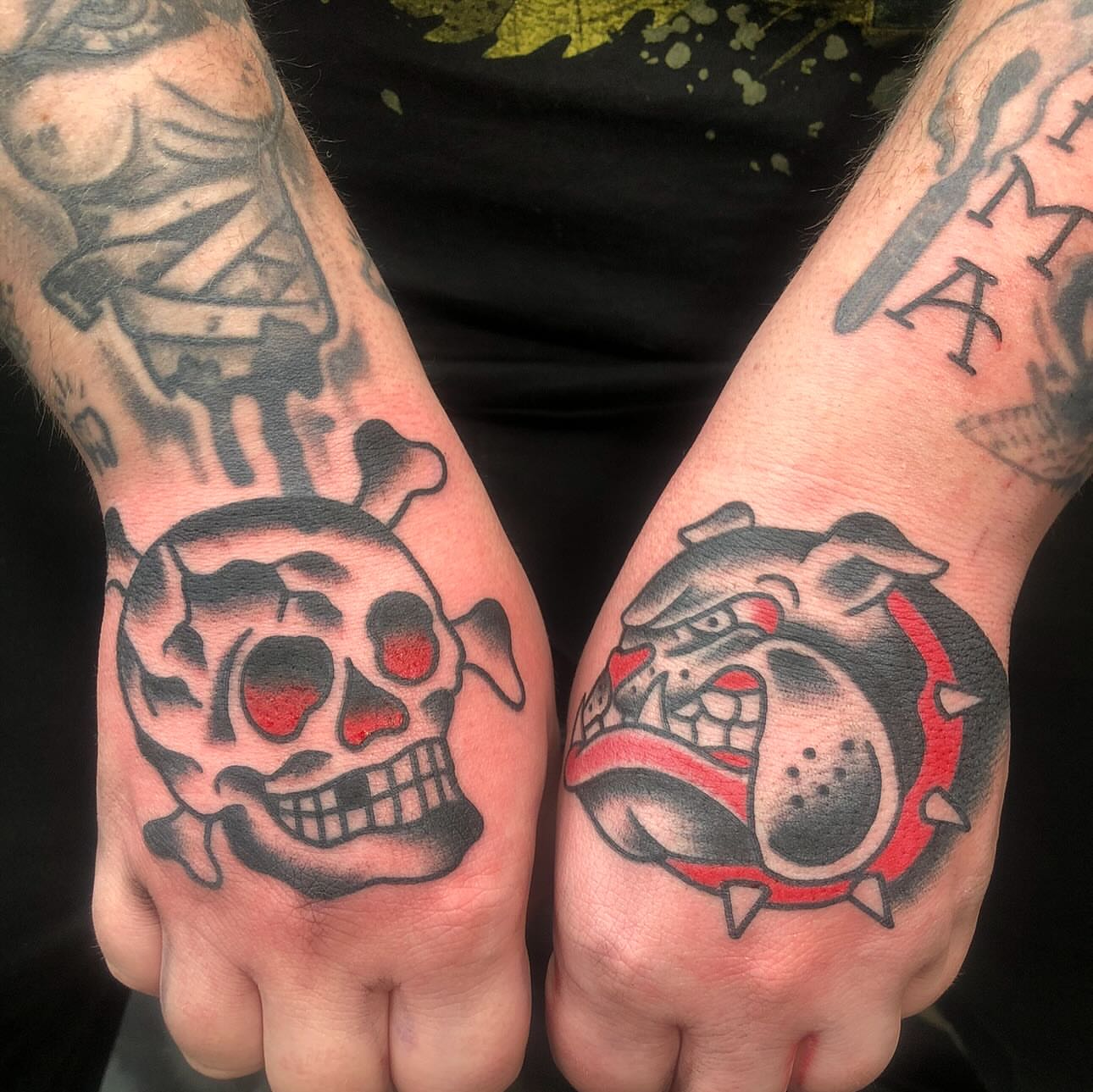 Tattoo by @iamthatgoddamnsonofabitch — american_traditional, black_and_grey