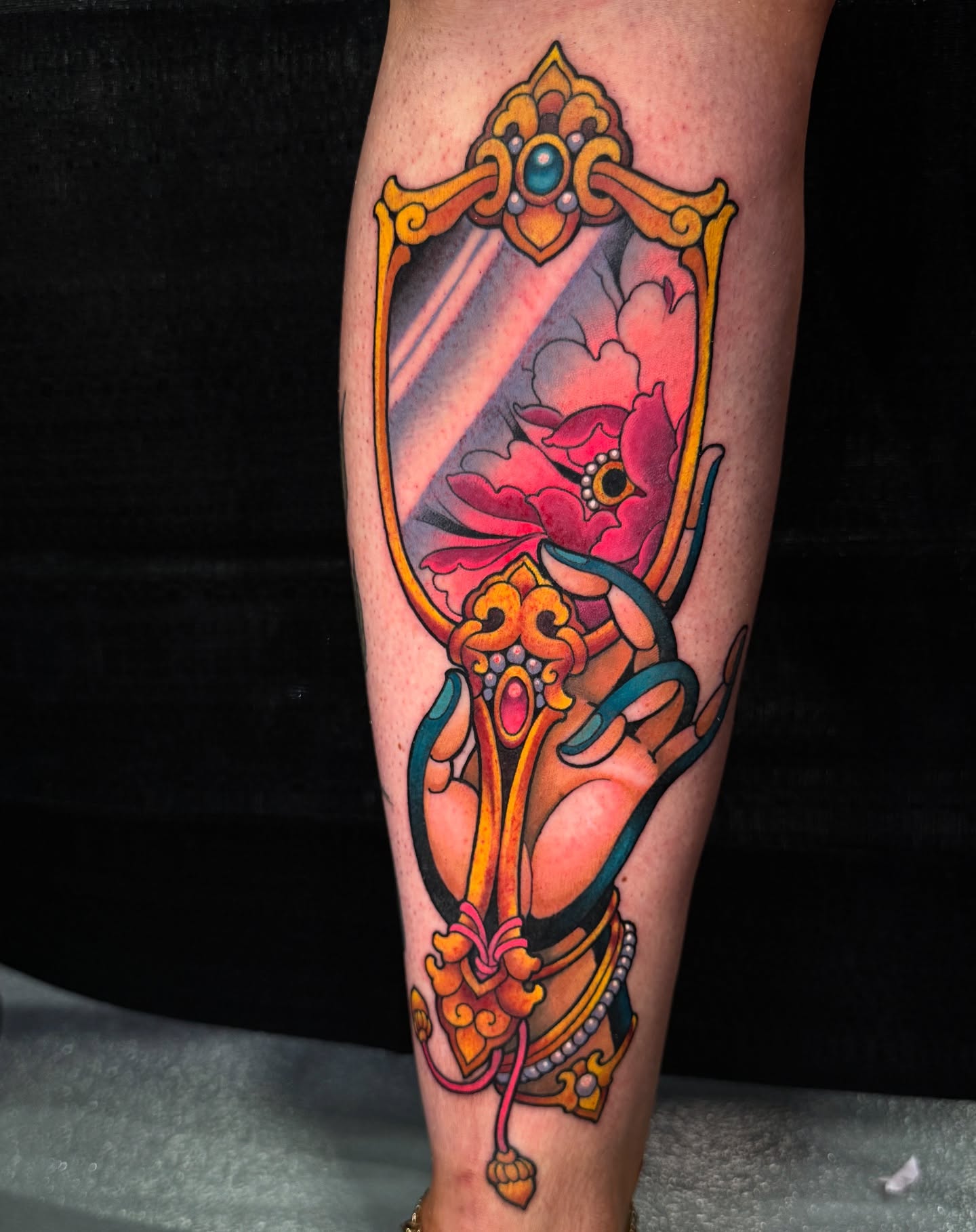 Tattoo by @taylorhealdtattoo — american_traditional, ornamental
