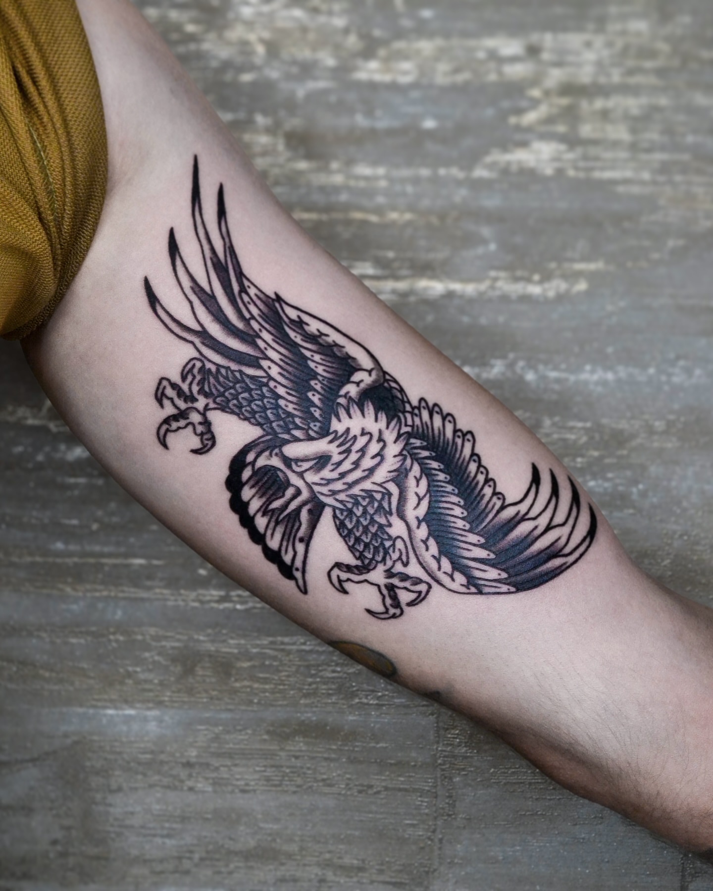 Tattoo by @egorgoltva — black_and_grey