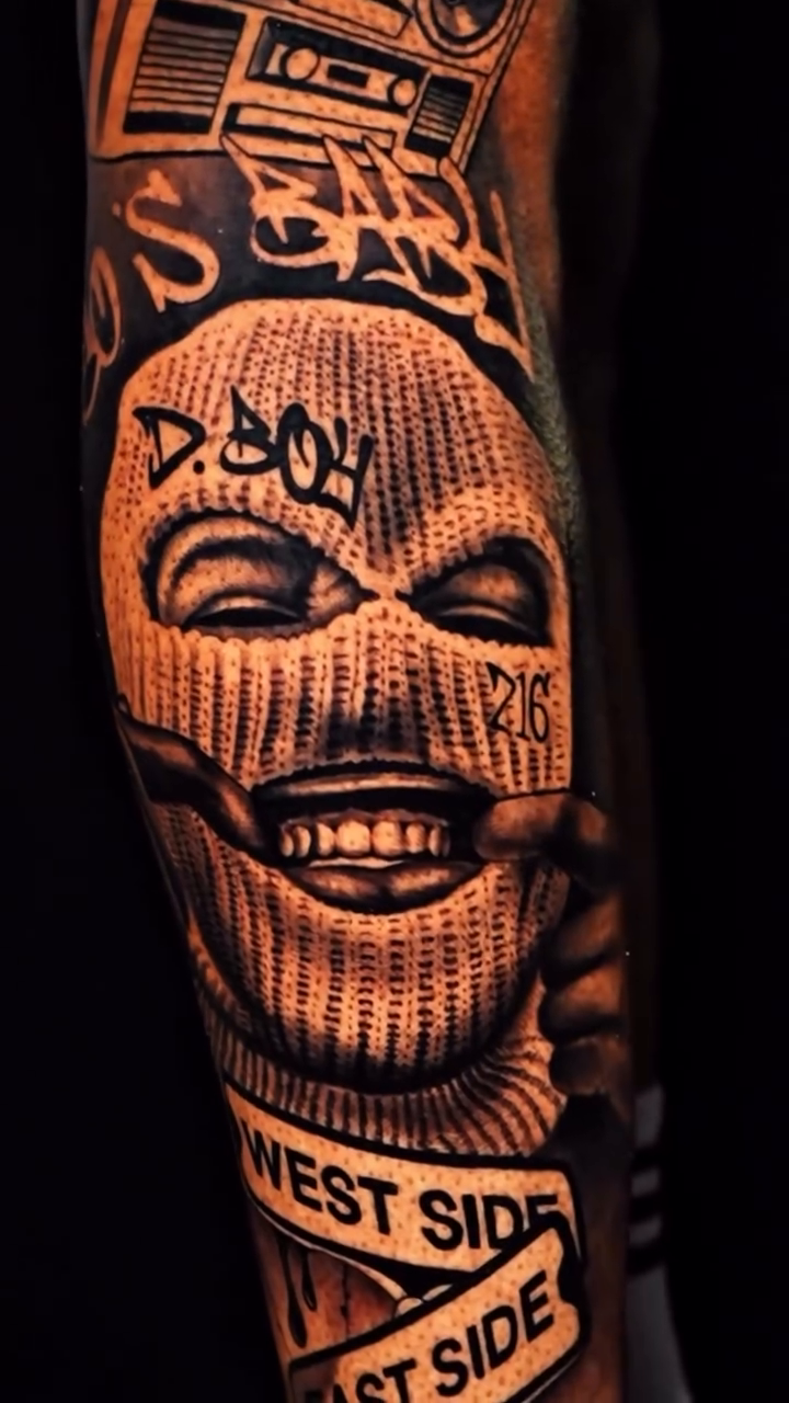 Tattoo by @reipinks — black_and_grey, realism
