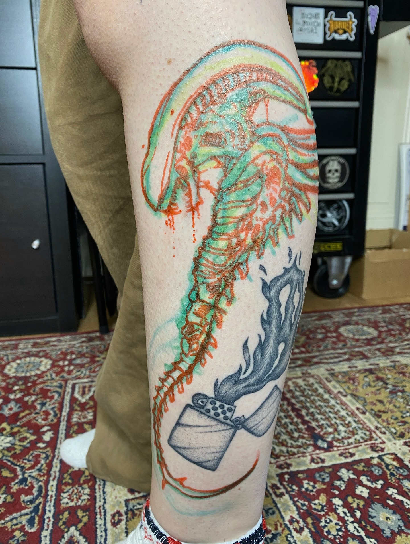 Tattoo by @axelj_ttt — dotwork, realism