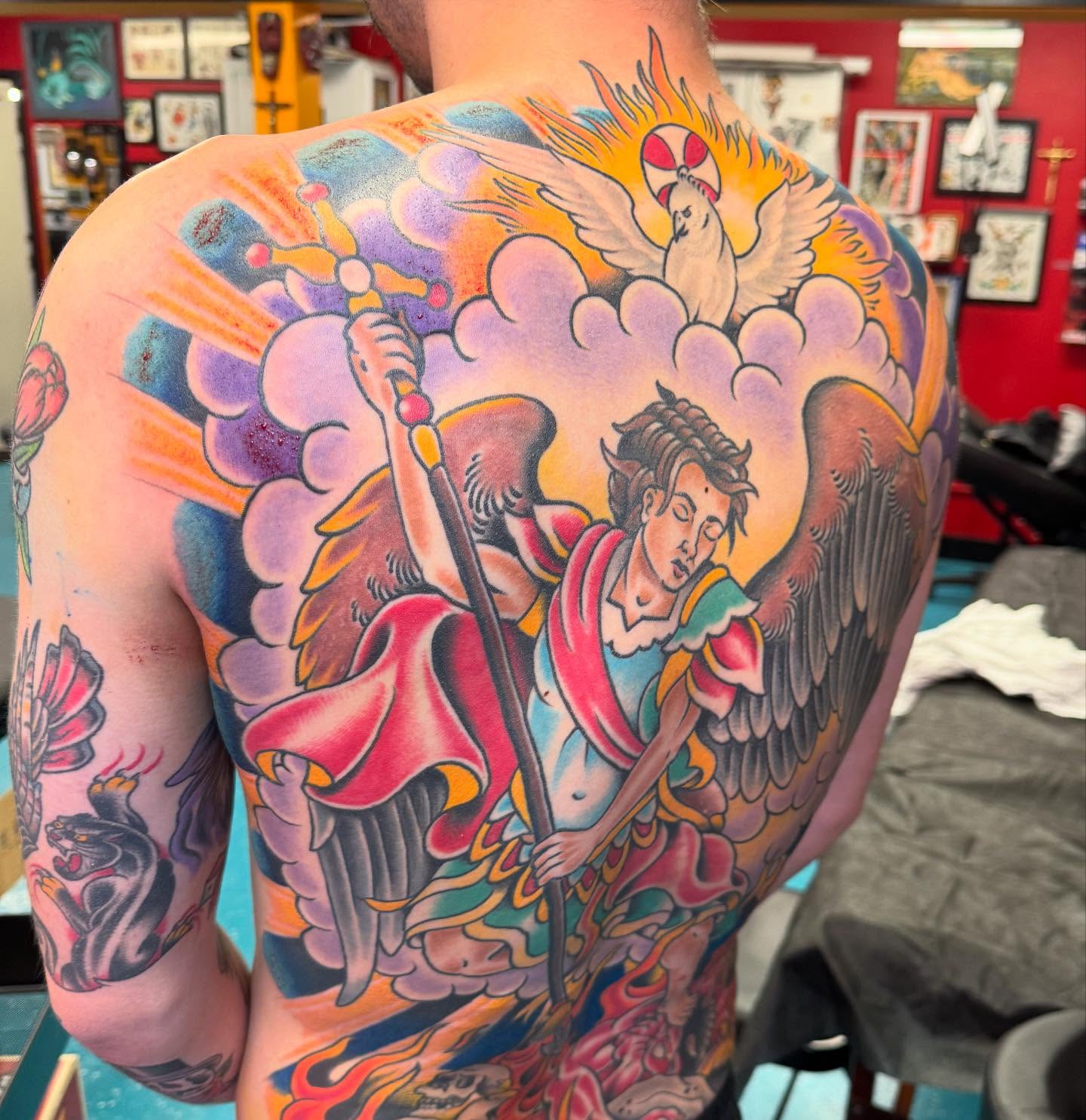Tattoo by @averagewillie — american_traditional