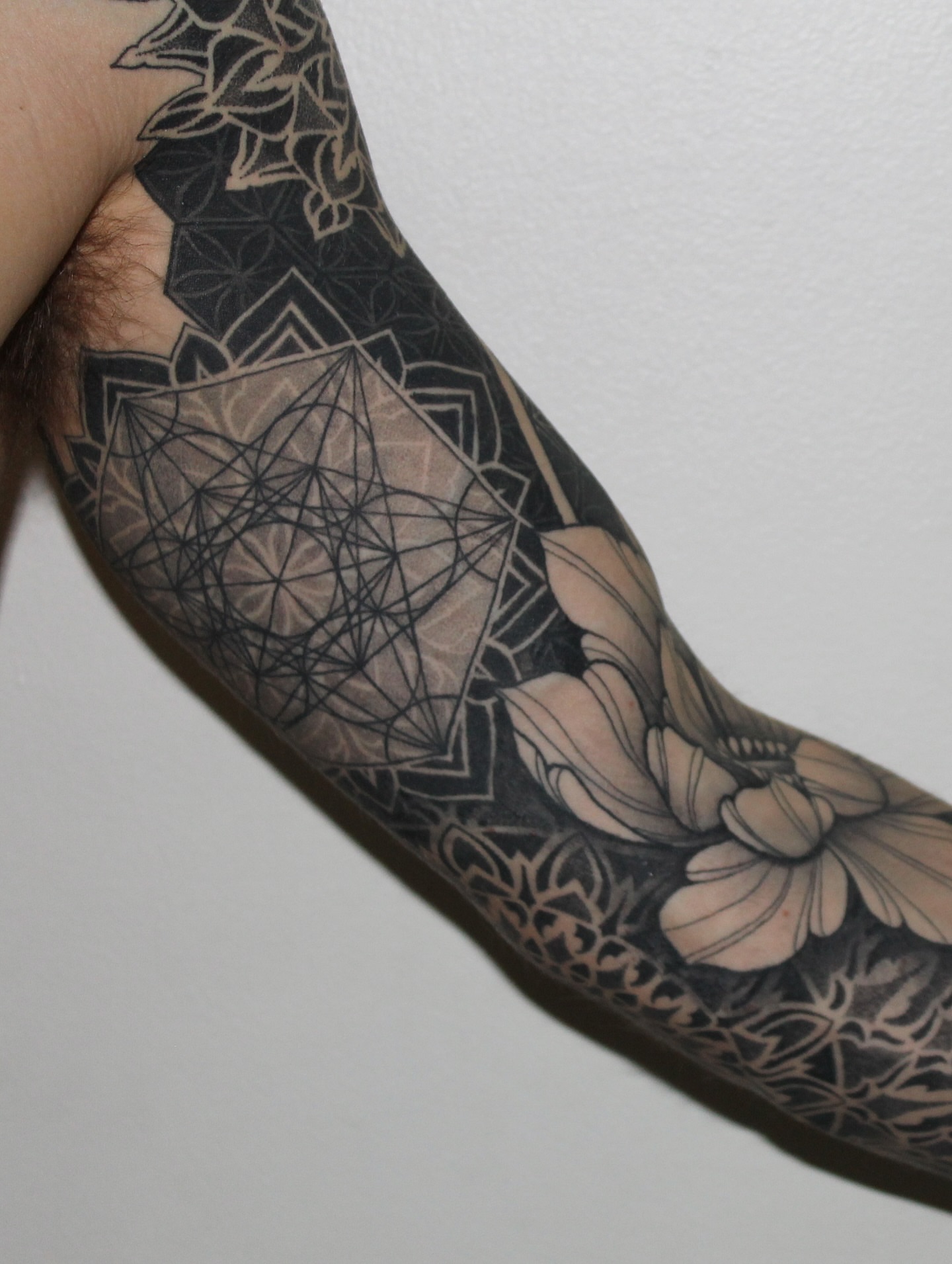 Tattoo by @fleur.tattoos — geometric