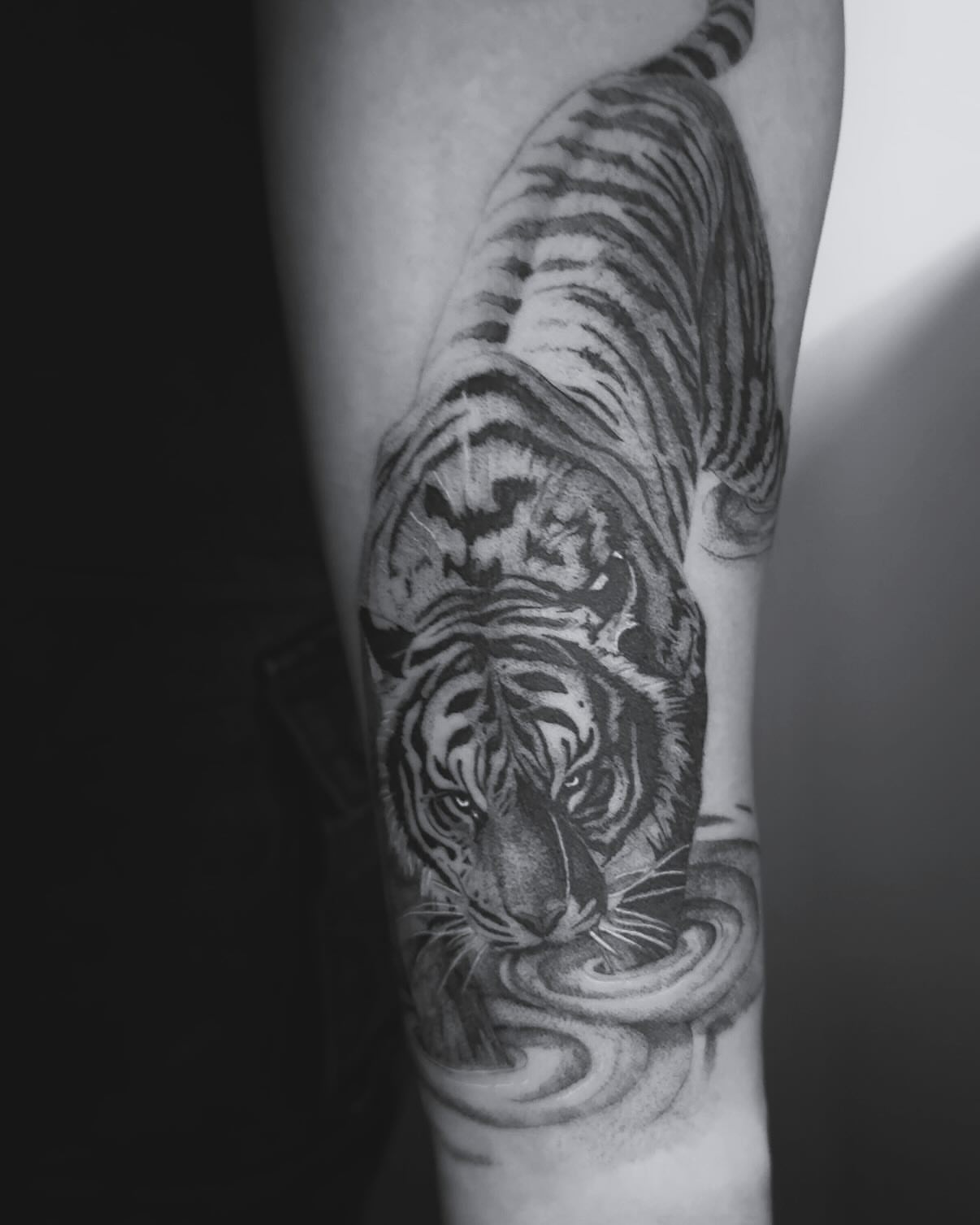 Tattoo by @mgm.tatz — realism, black_and_grey