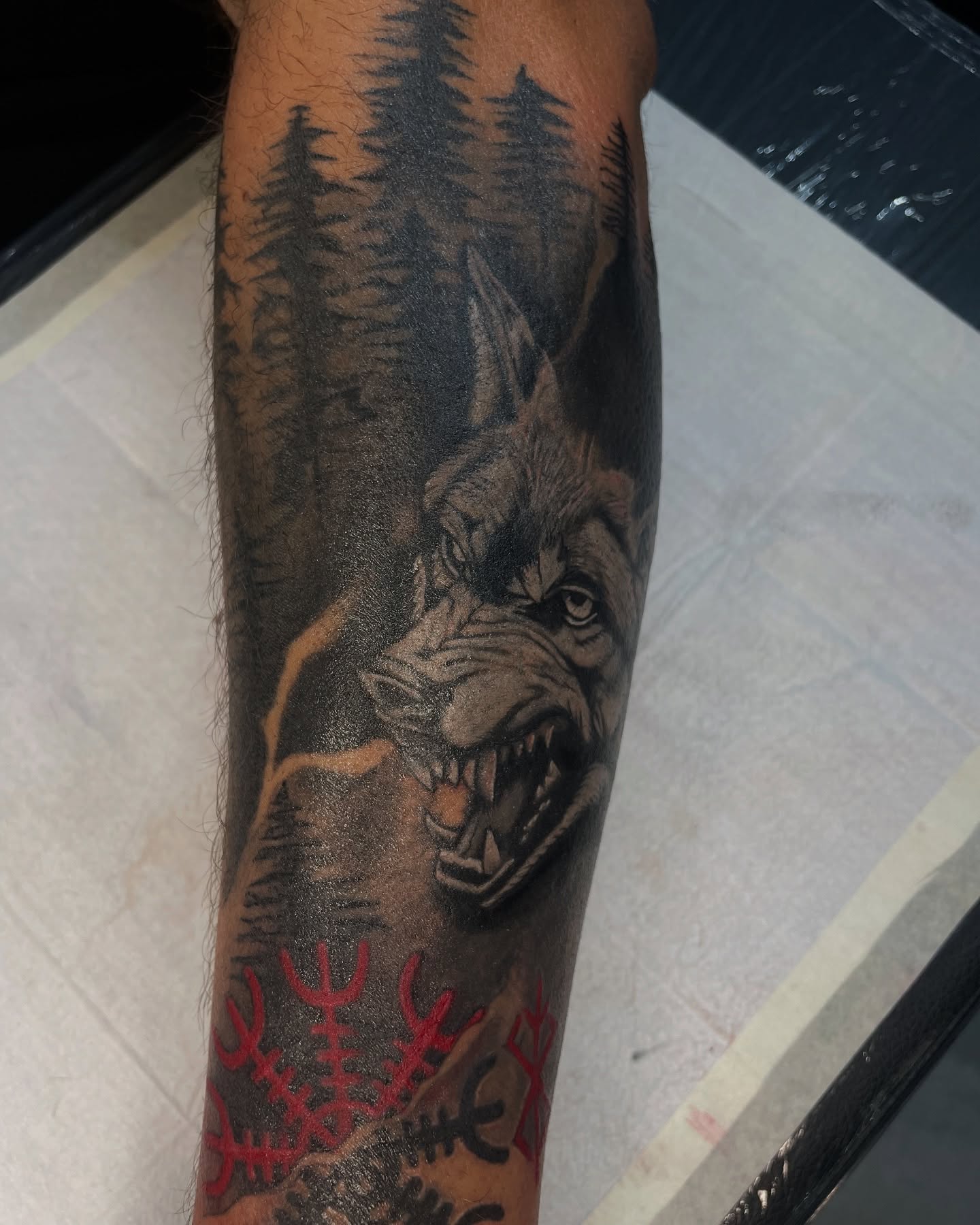 Tattoo by @giron21_tattoo — realism, dark_realism
