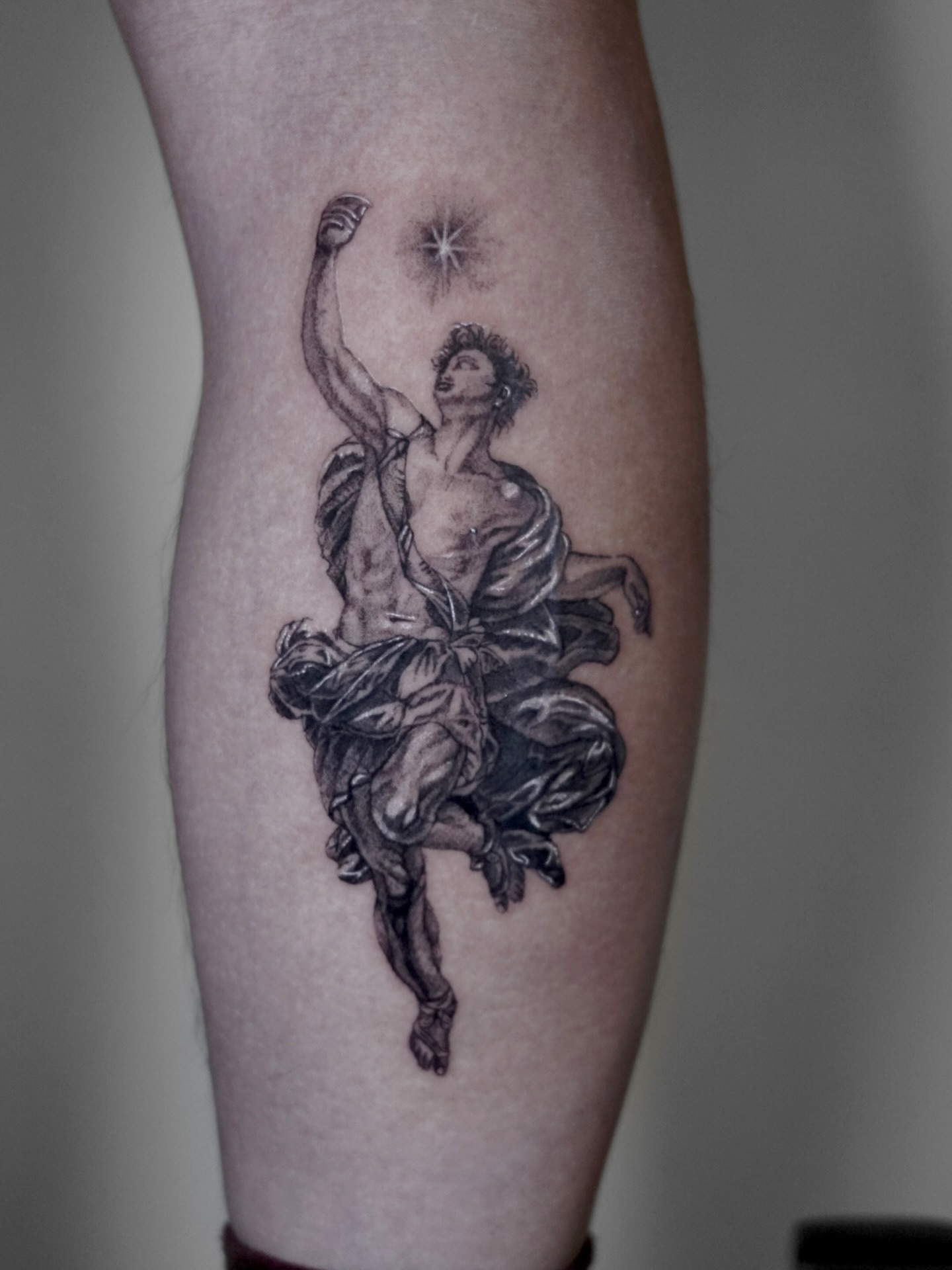 Tattoo by @2erotatt2 — black_and_grey