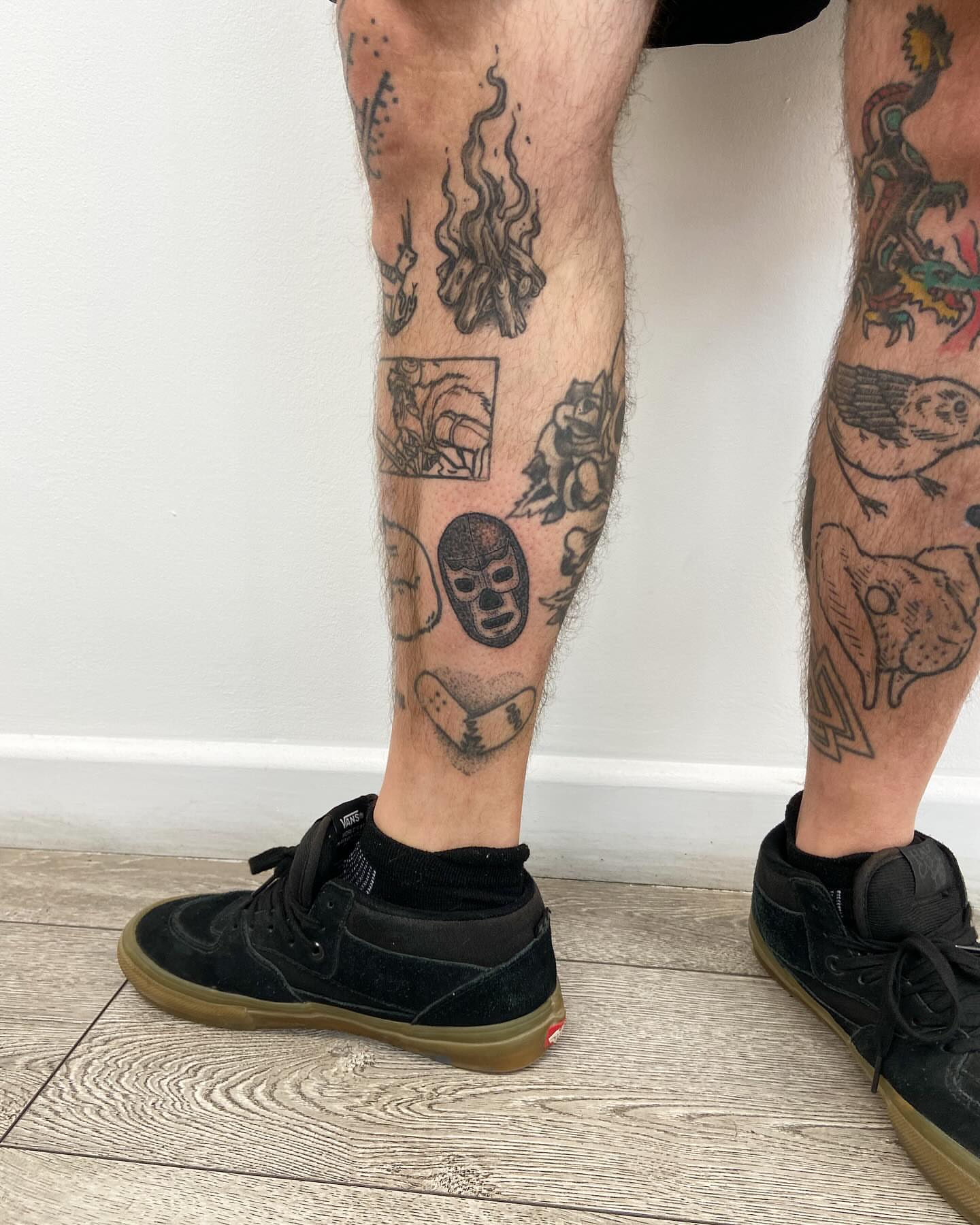 Tattoo by @deadboypokes — black_and_grey