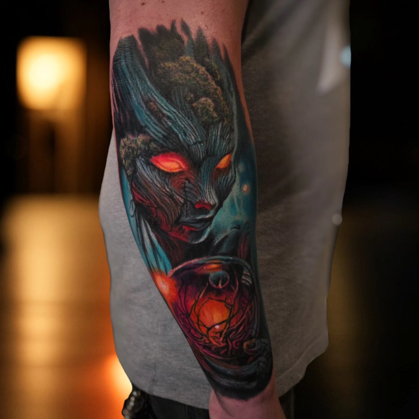 Tattoo by @inkbybrandonlee โ dark_realism