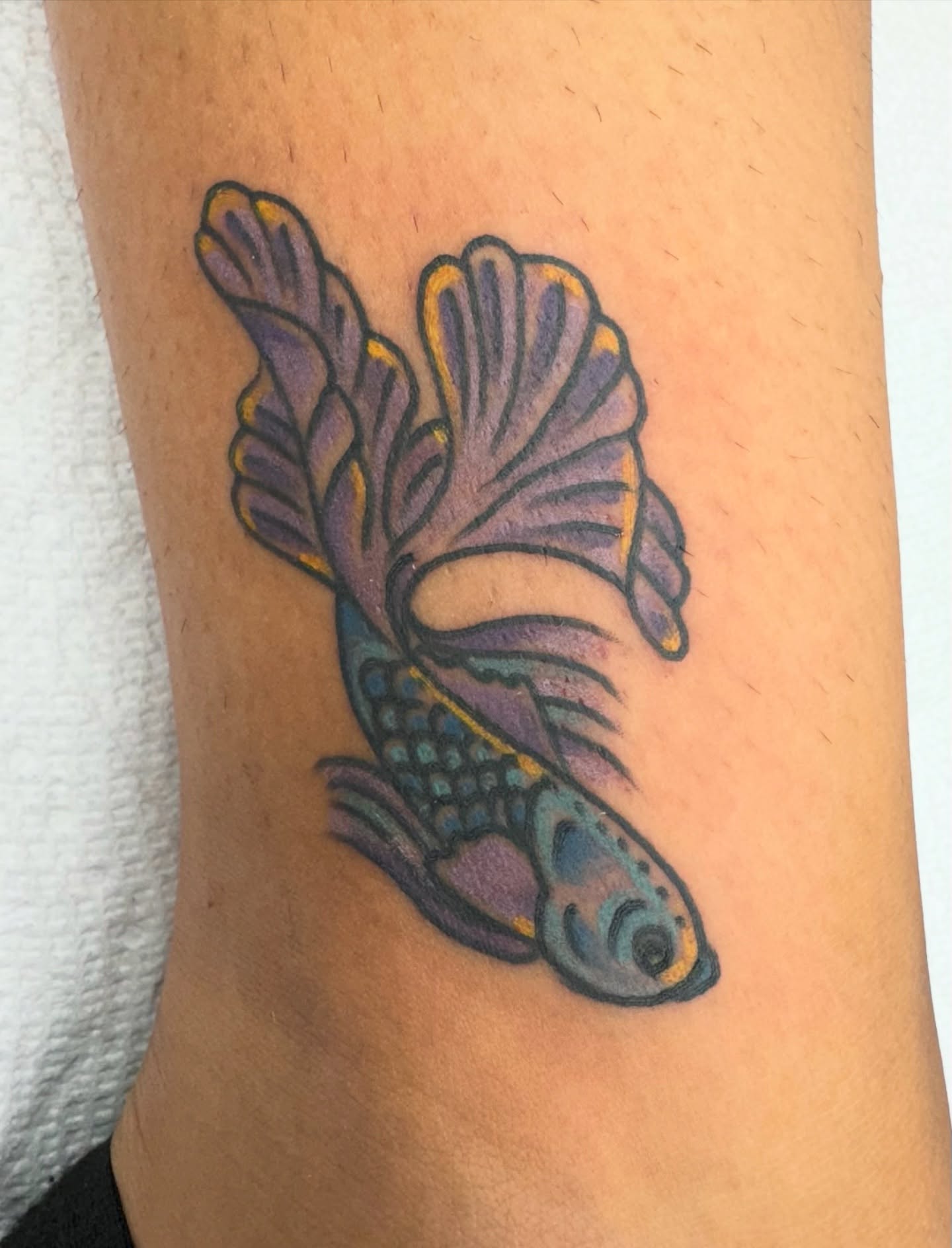 Tattoo by @markgalvan — new_school
