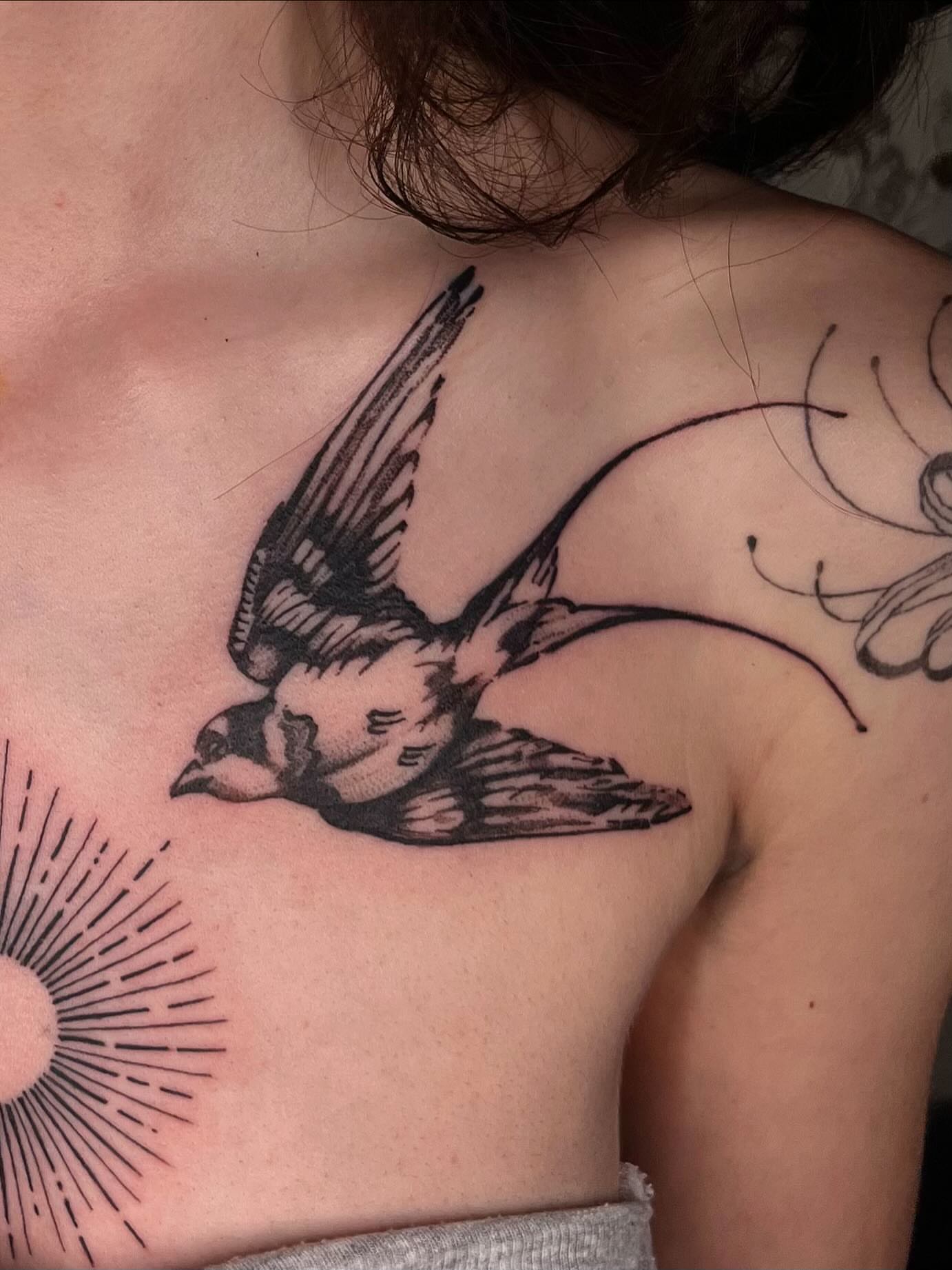 Tattoo by @rat_tattooille — black_and_grey