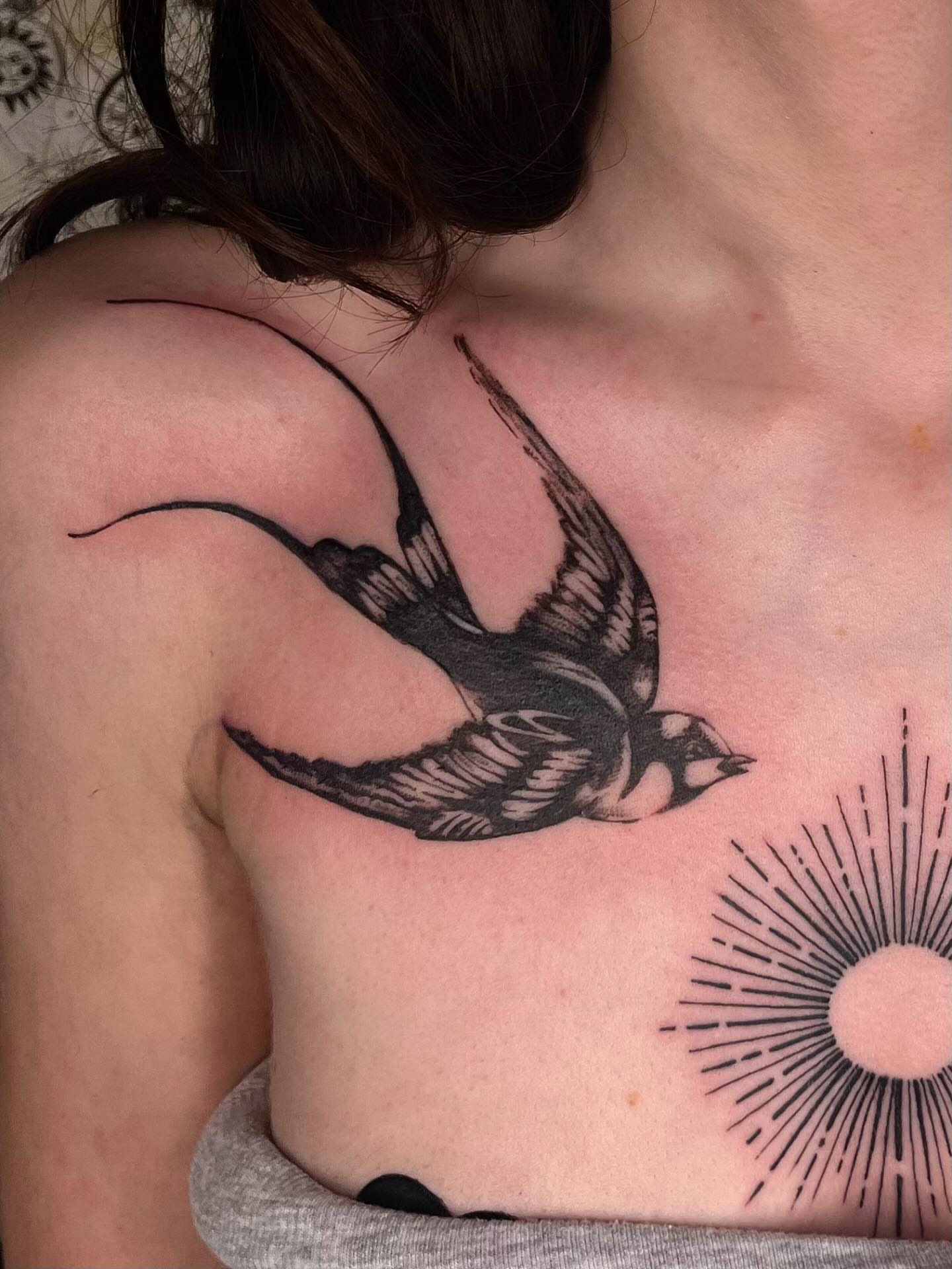 Tattoo by @rat_tattooille — black_and_grey