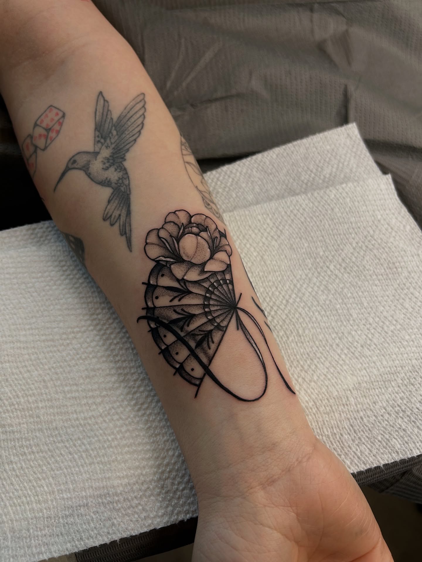 Tattoo by @karlb_tattoo — black_and_grey