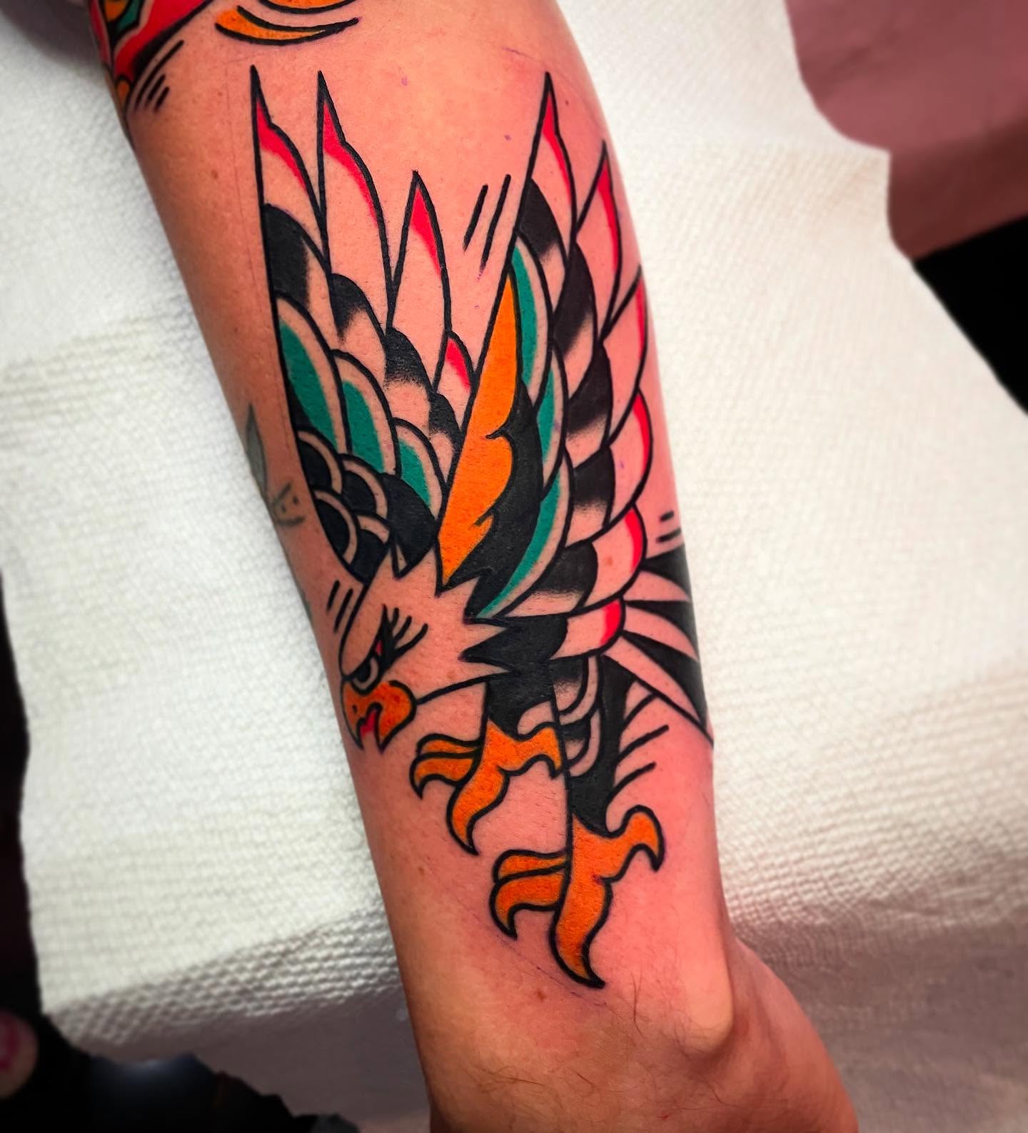 Tattoo by @okaytats — american_traditional