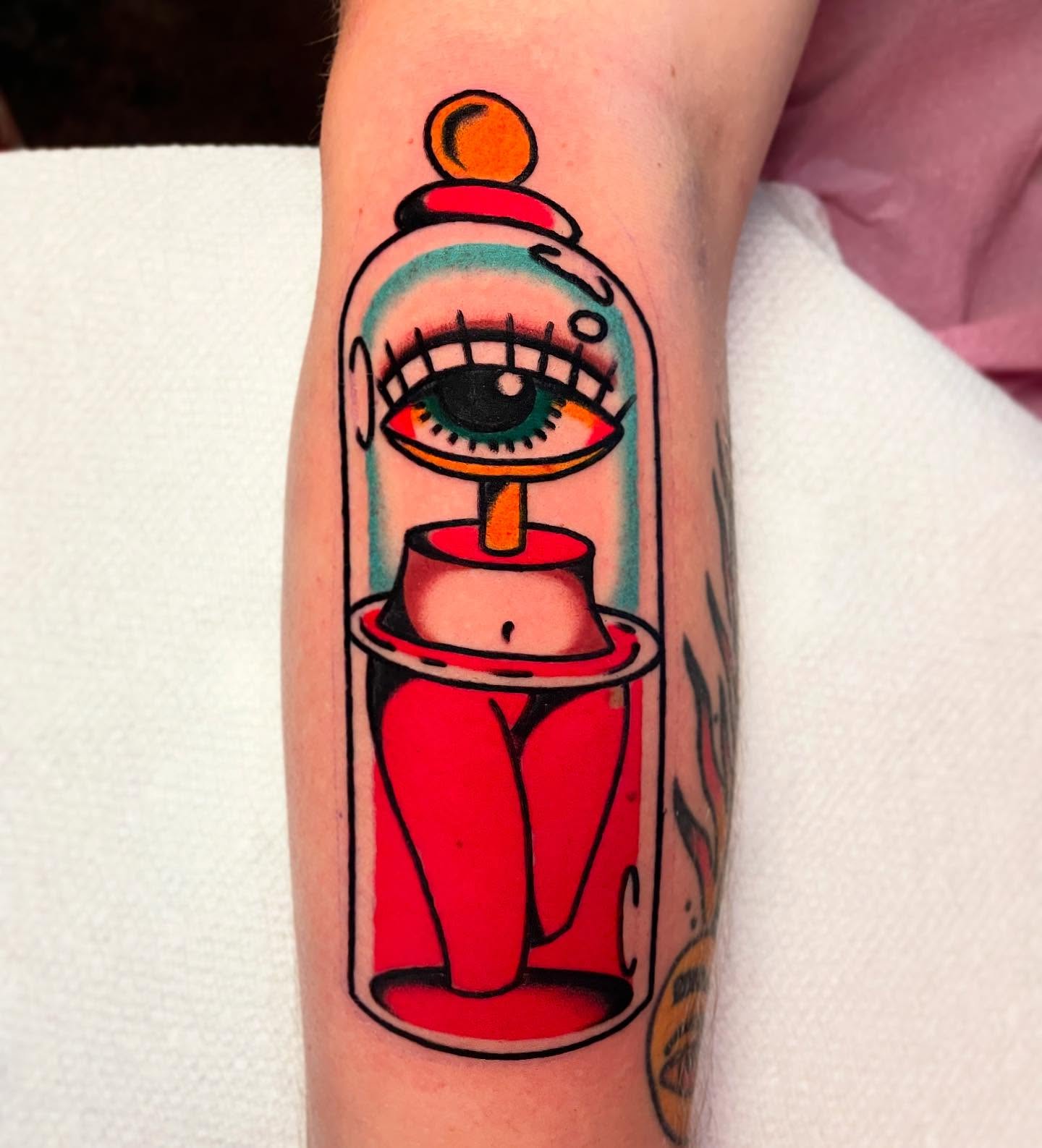 Tattoo by @okaytats — american_traditional