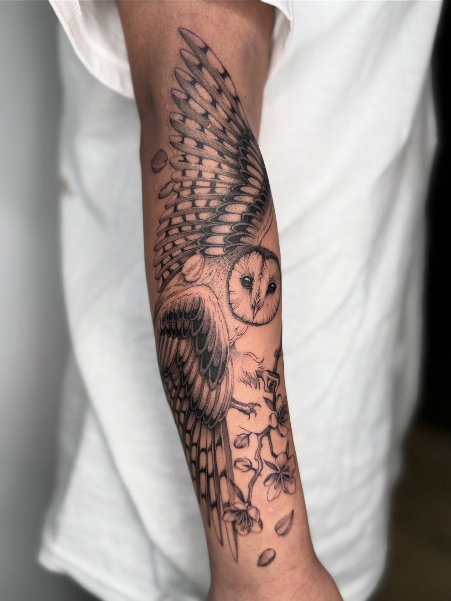 Tattoo by @turnipgirl_tattoo — black_and_grey