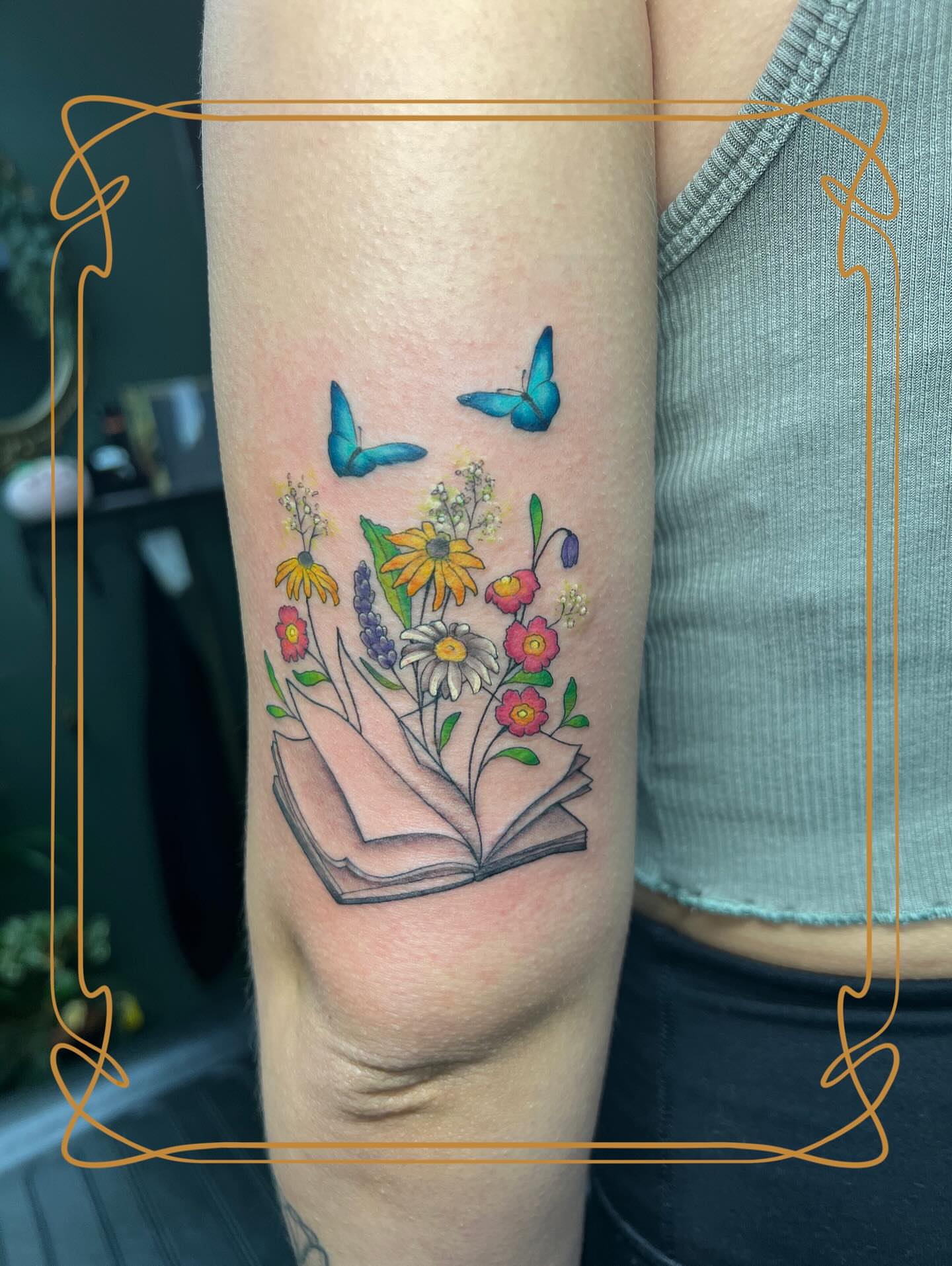 Tattoo by @severinblacktattoo — realism, dotwork