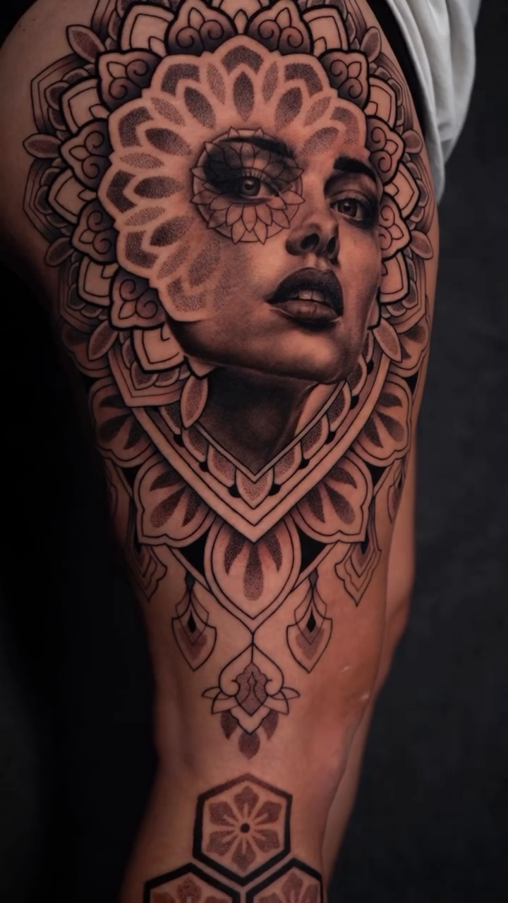Tattoo by @jasoncalltattooer — realism, black_and_grey