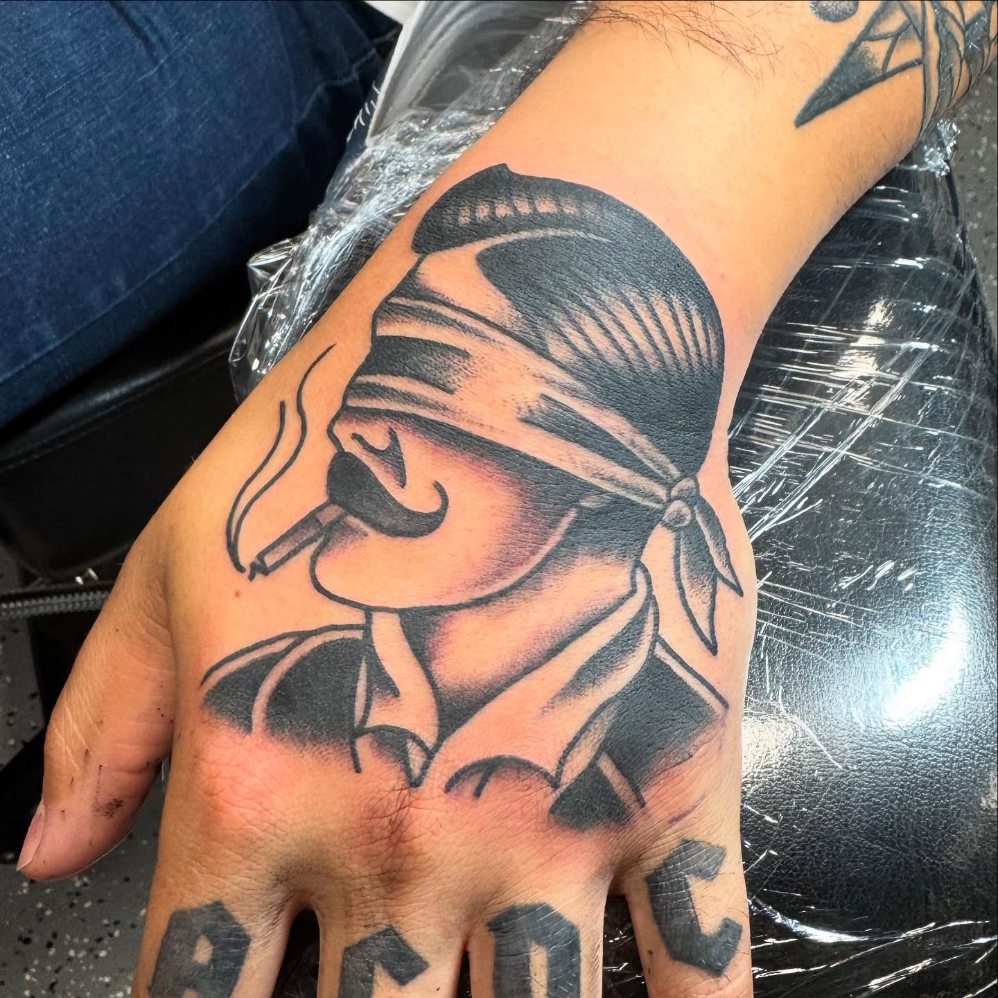 Tattoo by @iamthatgoddamnsonofabitch — black_and_grey