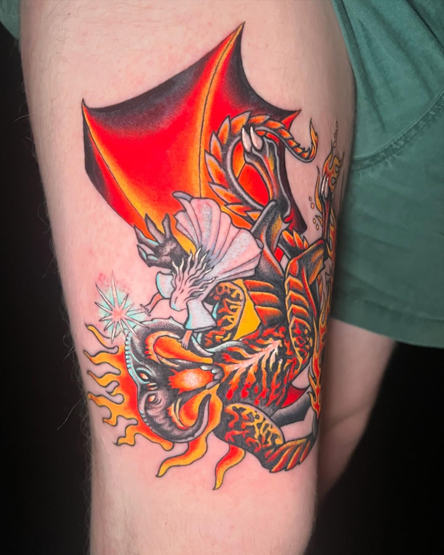 Tattoo by @lilith_tattoos — japanese_irezumi, dotwork