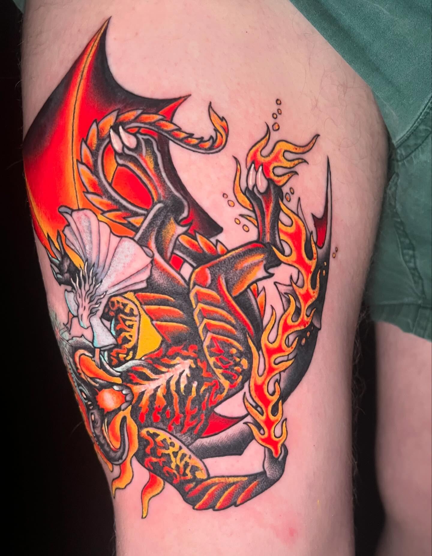 Tattoo by @lilith_tattoos — american_traditional, neo_traditional