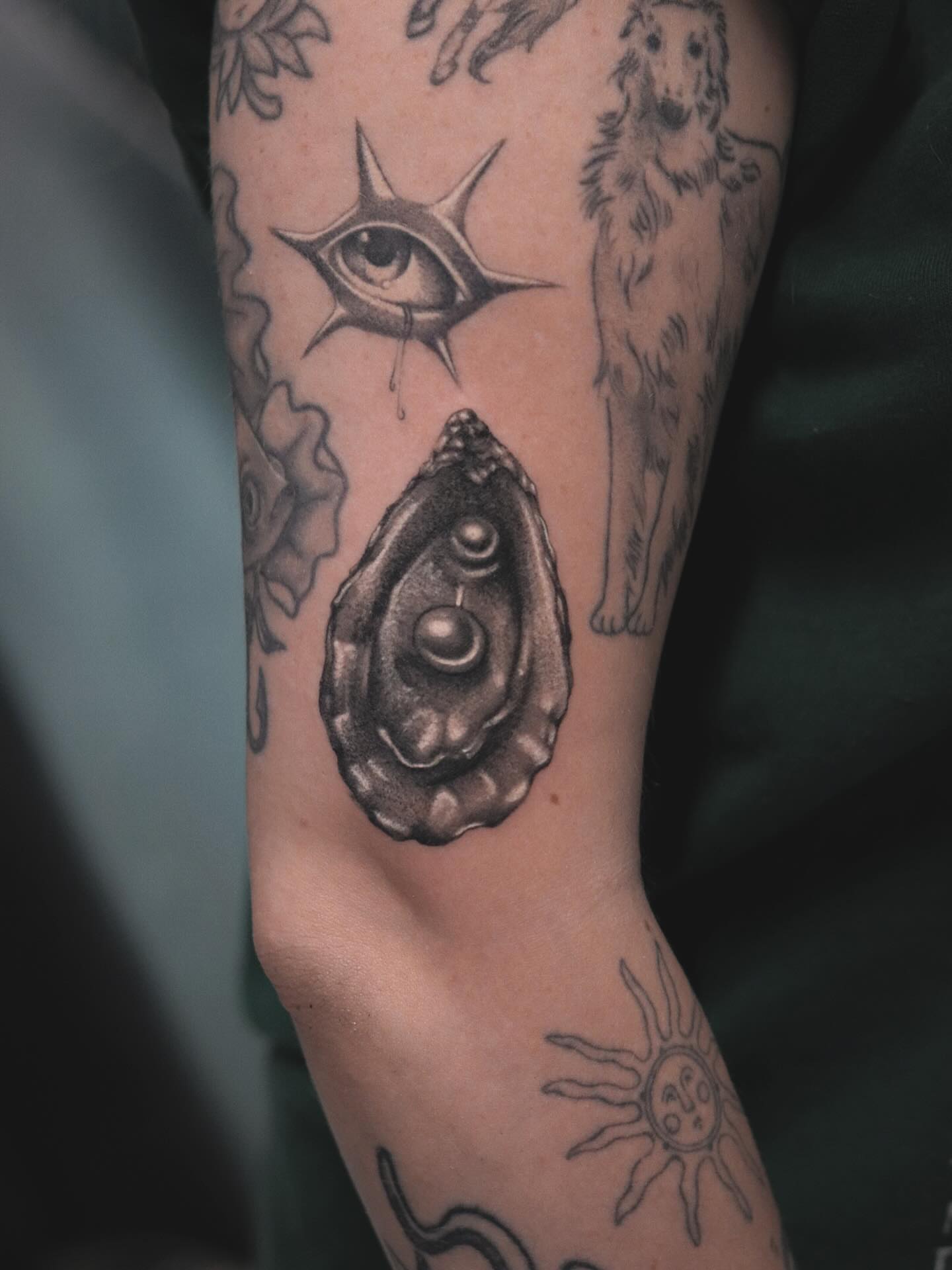 Tattoo by @owens_tattoos — black_and_grey, realism