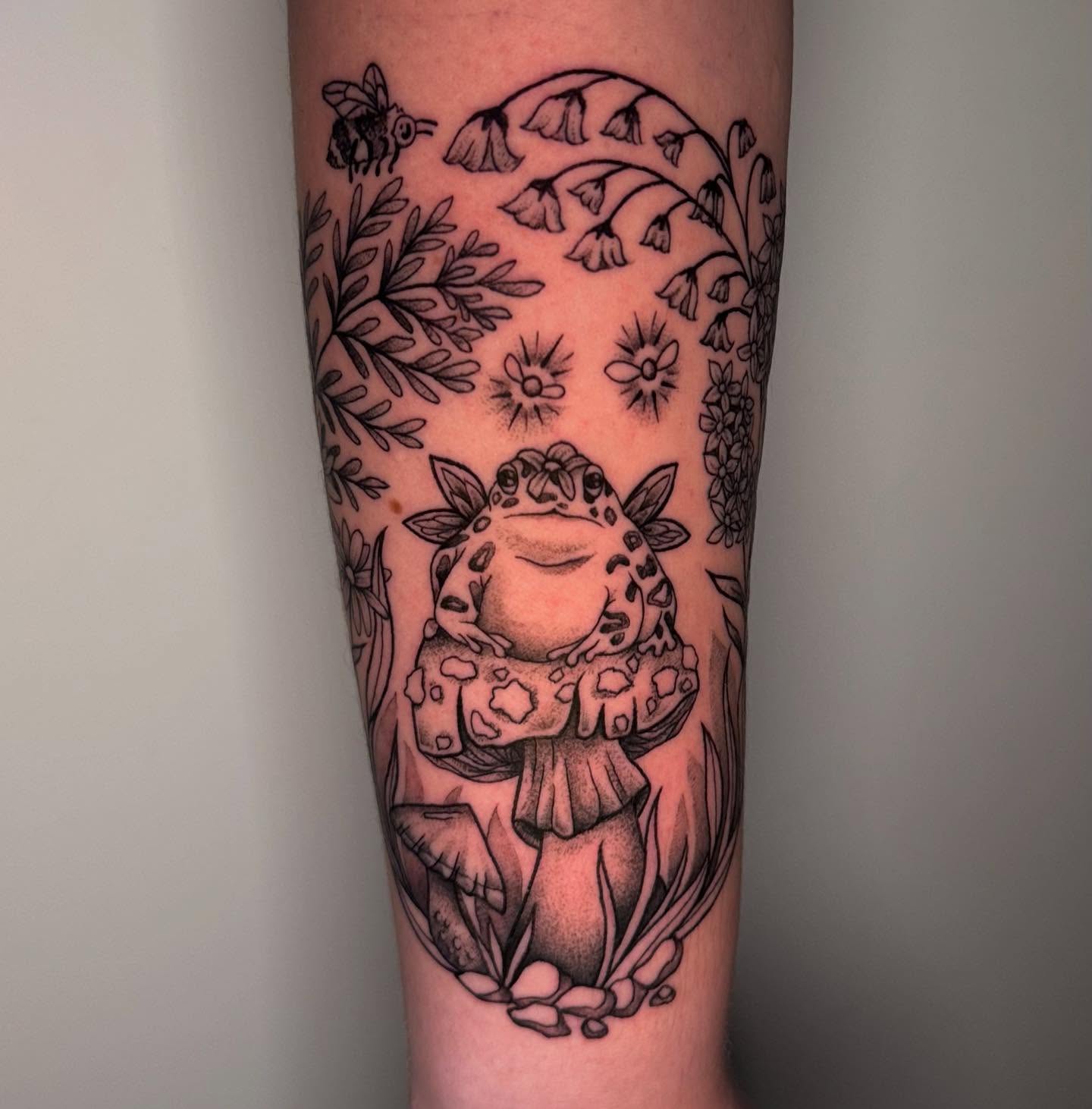 Tattoo by @noble.tattoos — black_and_grey
